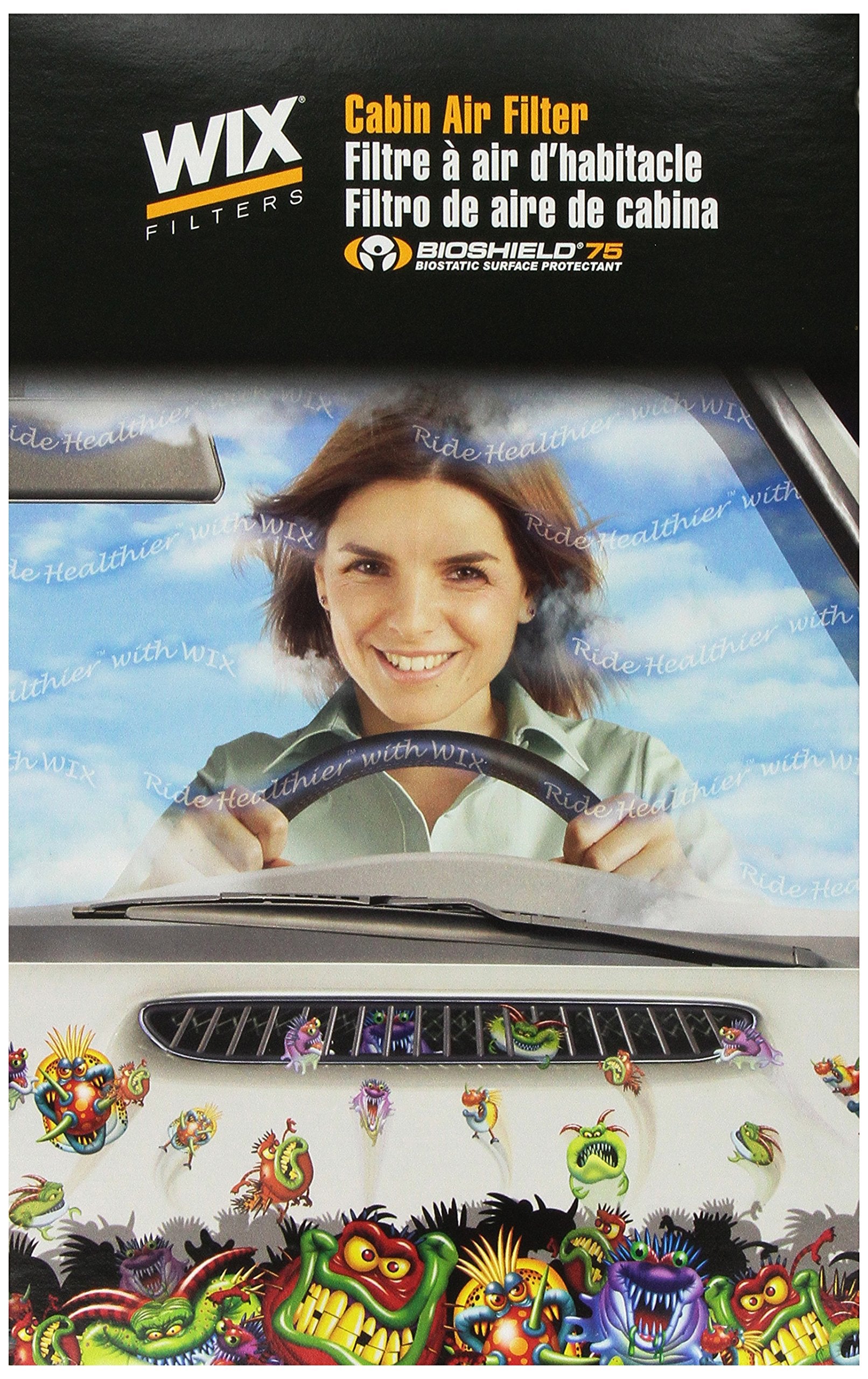 WIX Filters - 24065 Cabin Air Panel, Pack of 1