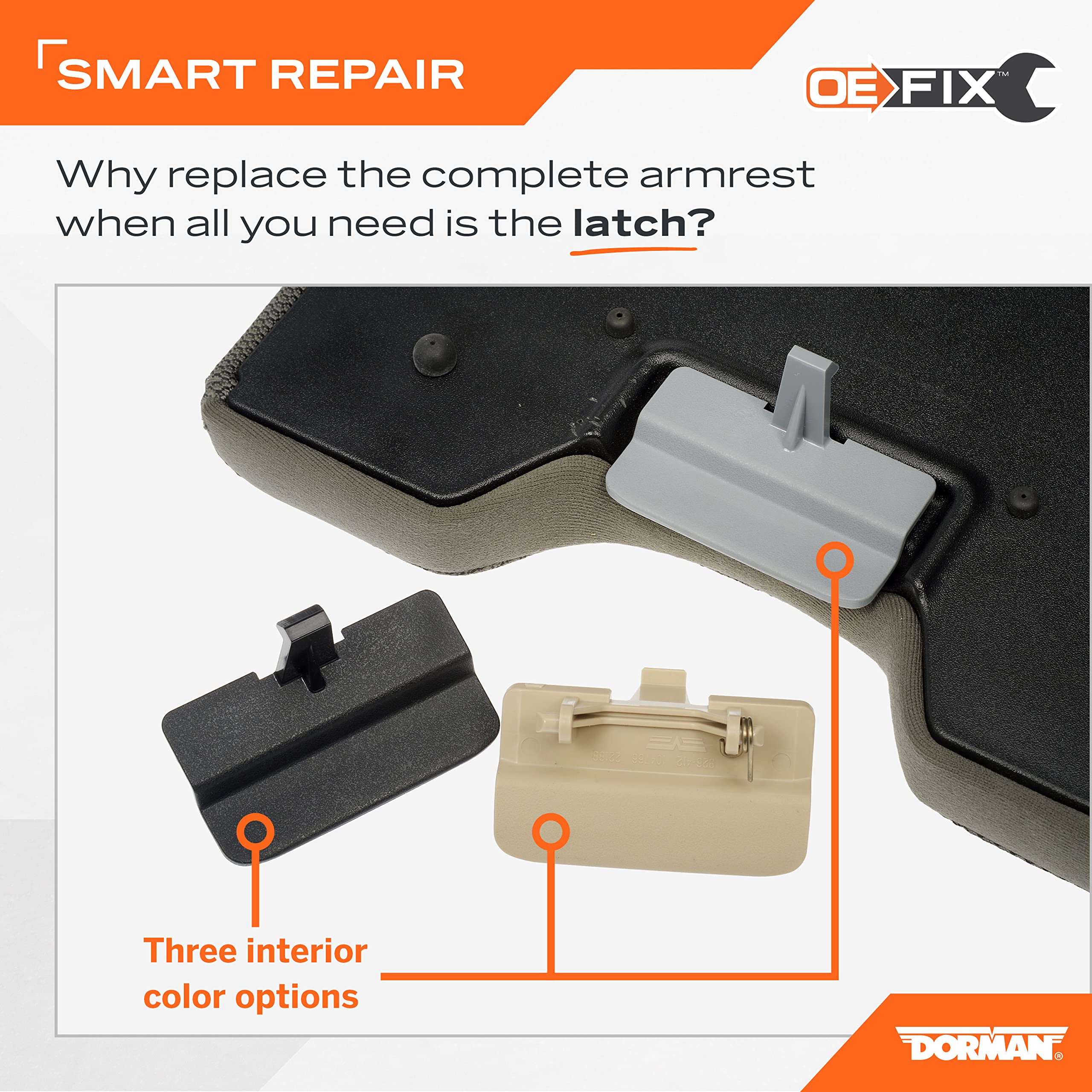 Dorman 926-414 Center Console Latch Compatible with Select Ford Models (OE FIX)