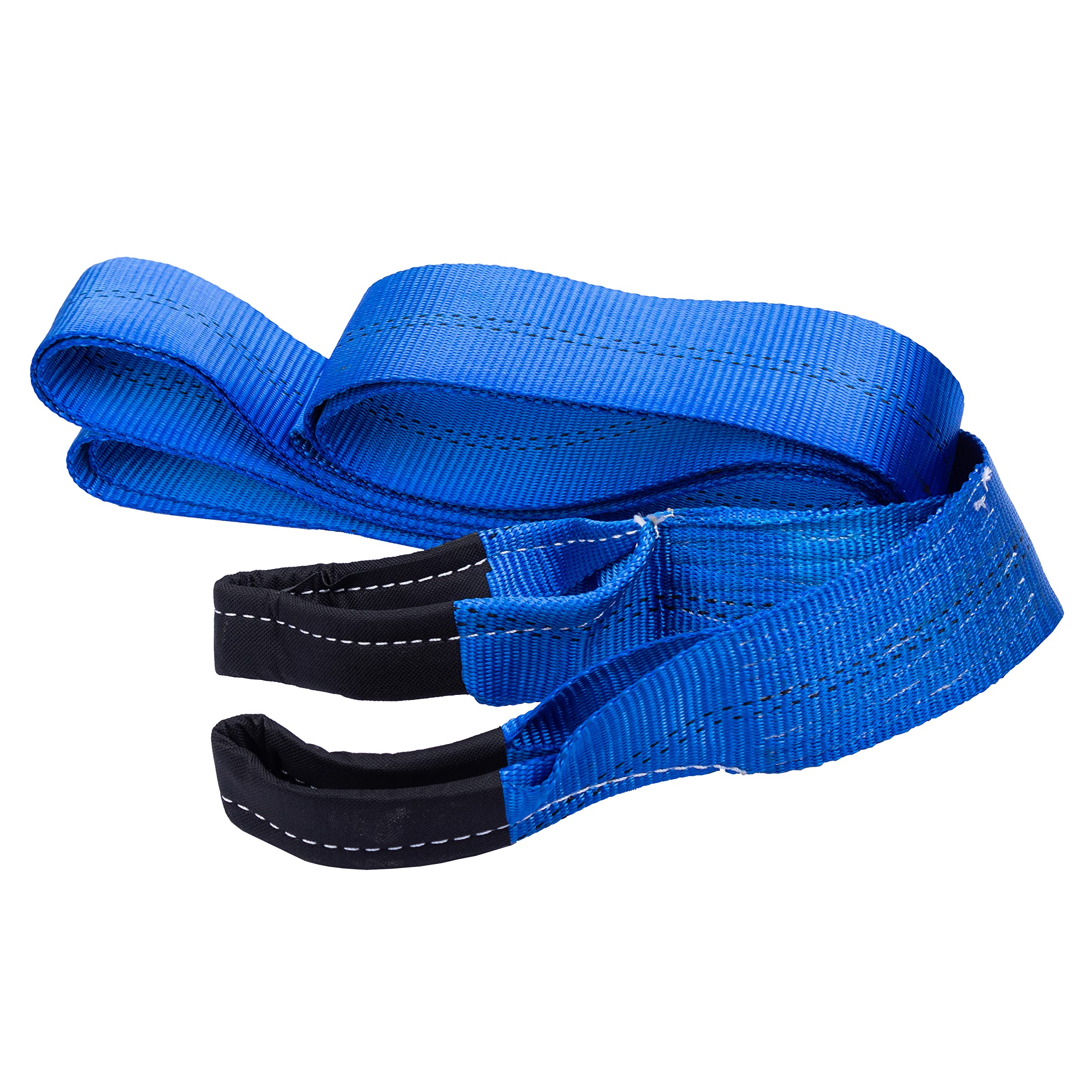 HFS(R) Blue Tree Saver, Winch Strap, Tow Strap 30,000 Pound Capacity(3X8FT)