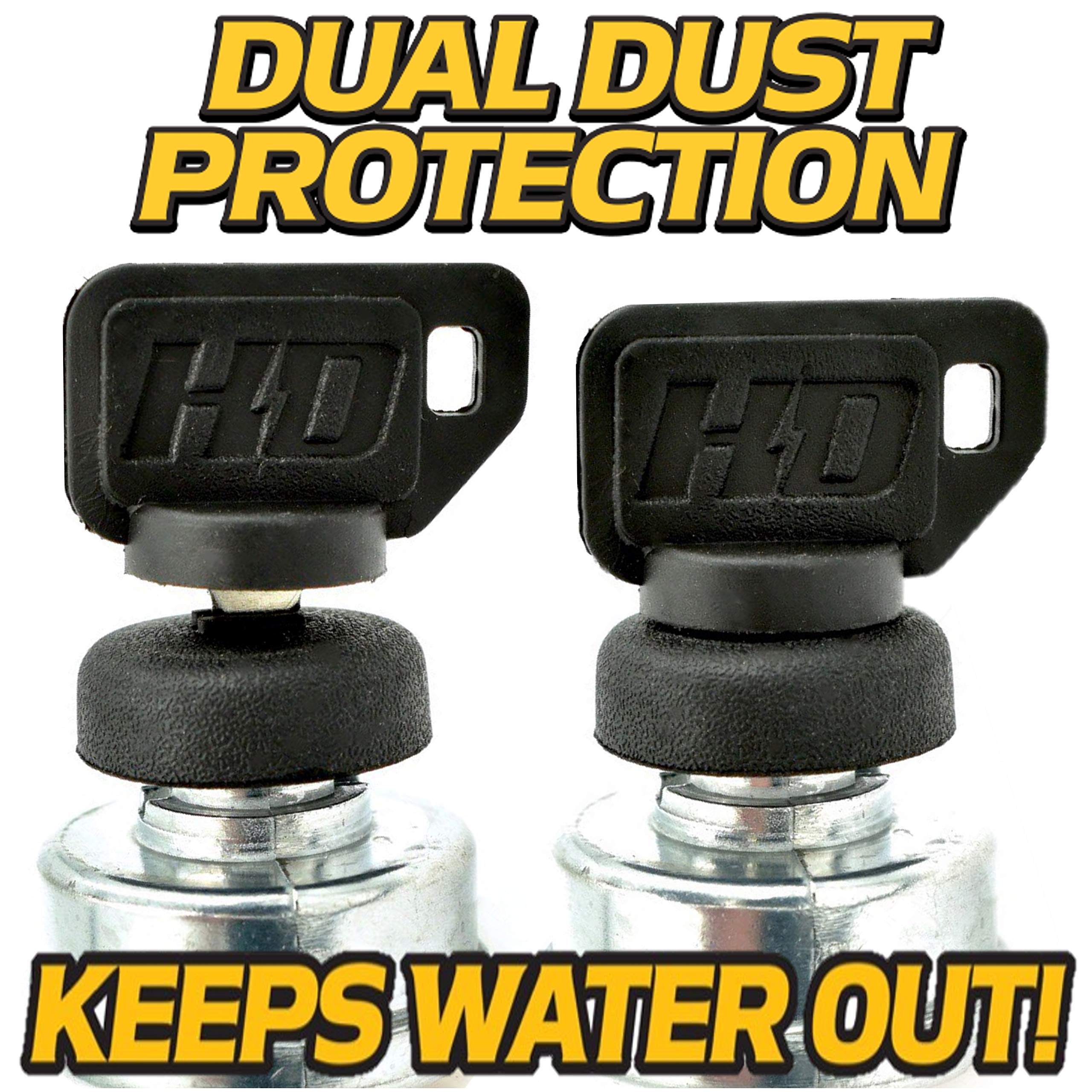 HD Switch Starter Ignition Key Switch Ultimate Dual Protection Upgrade fits Toro Z Master Z500 Z528 Z550 Z557 Z558 Z560 Z149 Z15