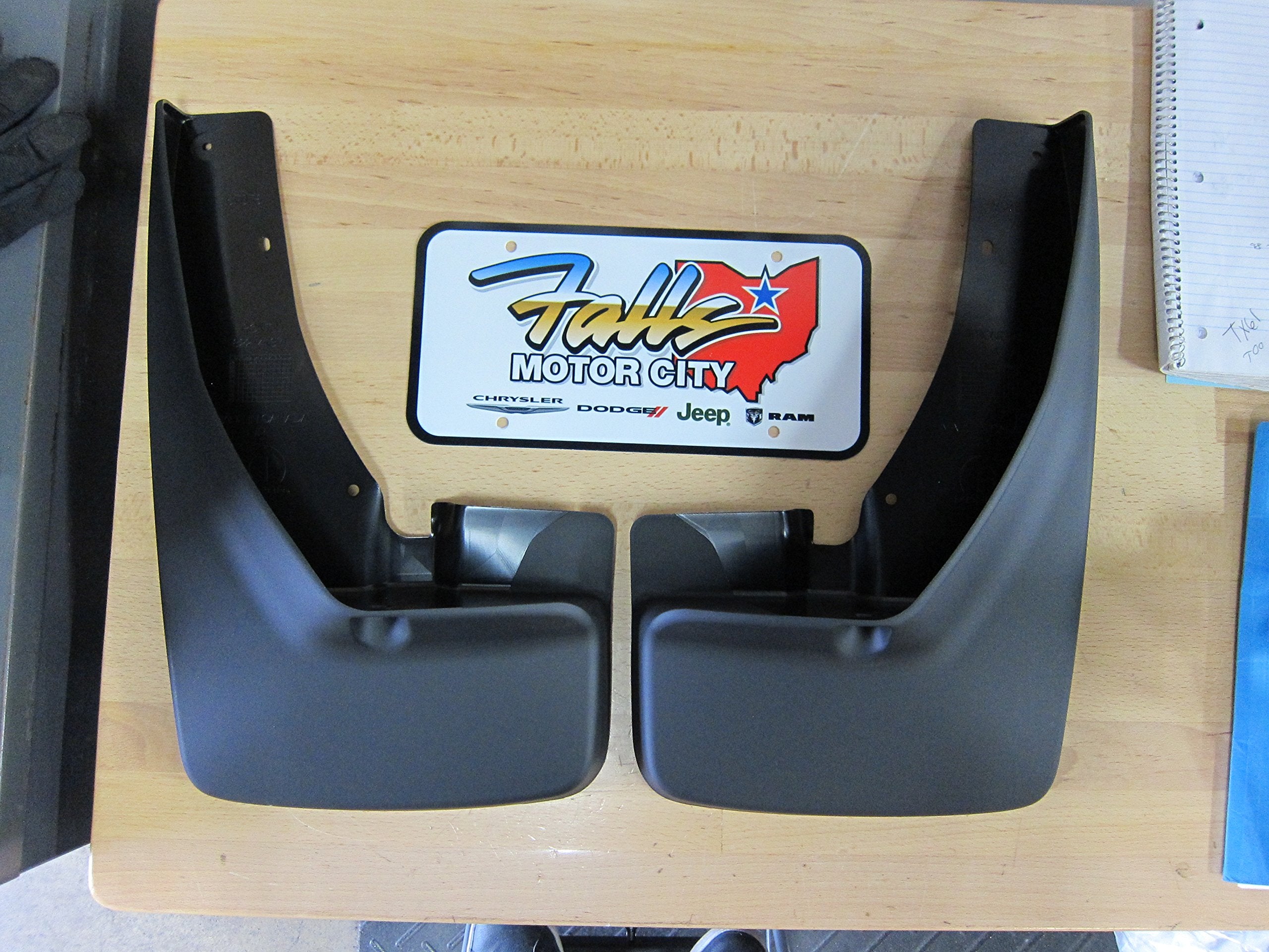 Dodge Ram With Fender Flares Front And Rear Deluxe Molded Splash Guards Mud Flaps