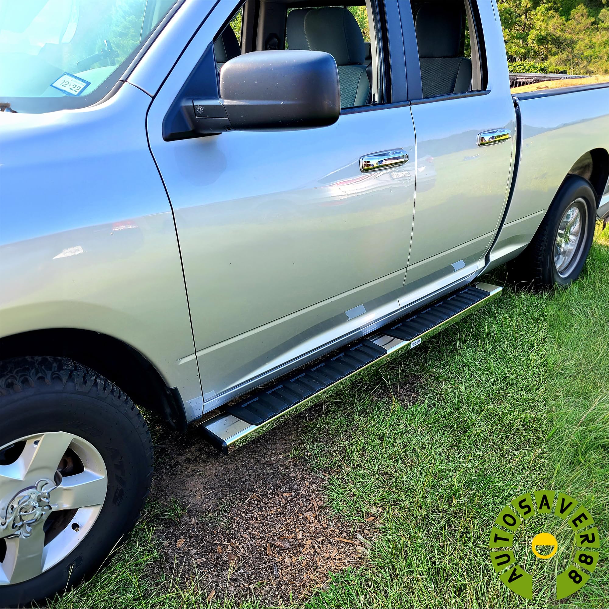 Autosaver88 Running Boards Compatible With 2015-2025 Ford F150 Supercrew Cab, 2017-2024 Ford F250 F350 F450 F550 Super Duty Crew