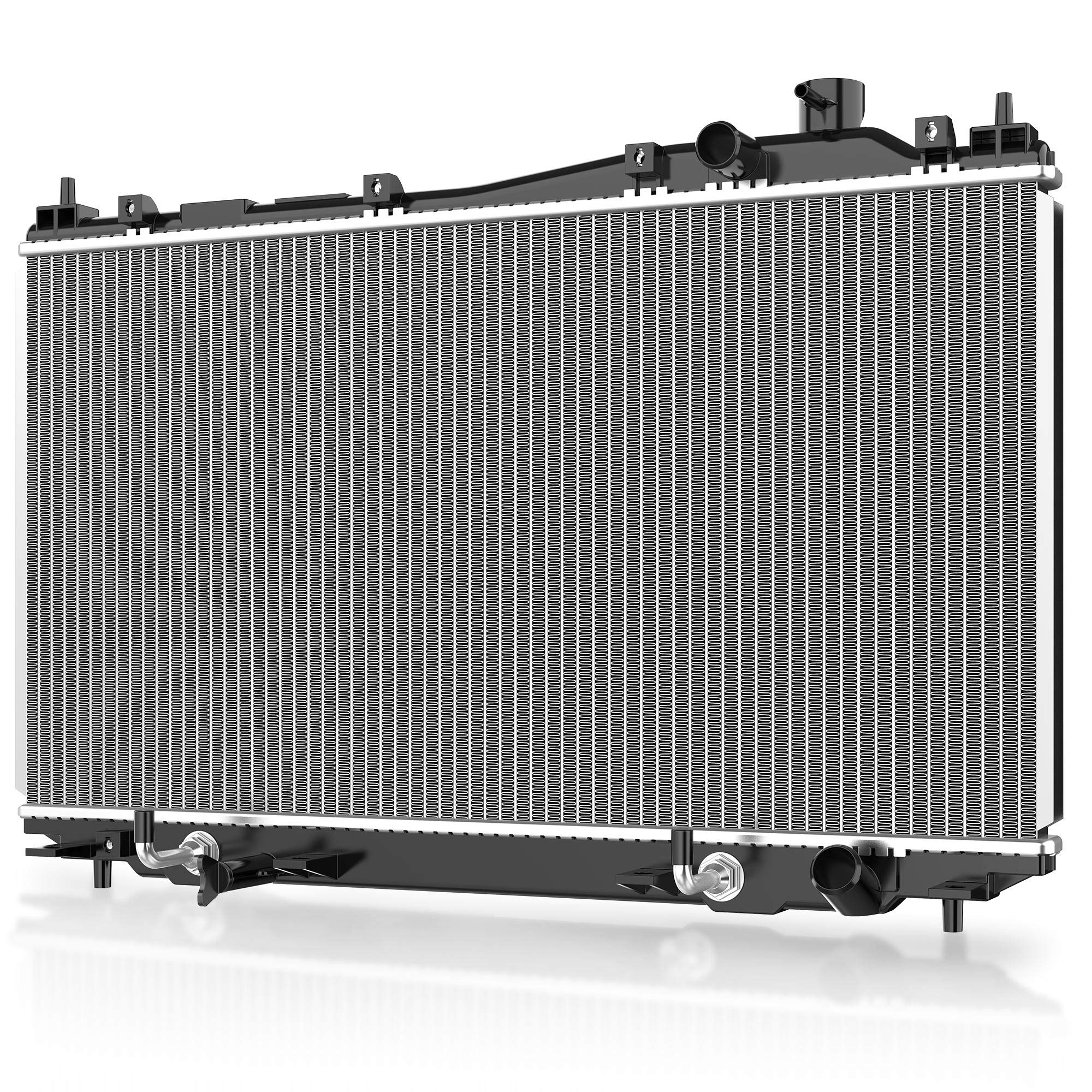 Dwvo Complete Radiator Compatible With 2001 2002 2003 2004 2005 Civic, Compatible With 2001-2005 El L4 1.7L Dwrd0003