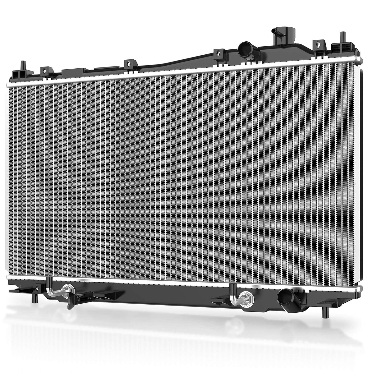 Dwvo Complete Radiator Compatible With 2001 2002 2003 2004 2005 Civic, Compatible With 2001-2005 El L4 1.7L Dwrd0003