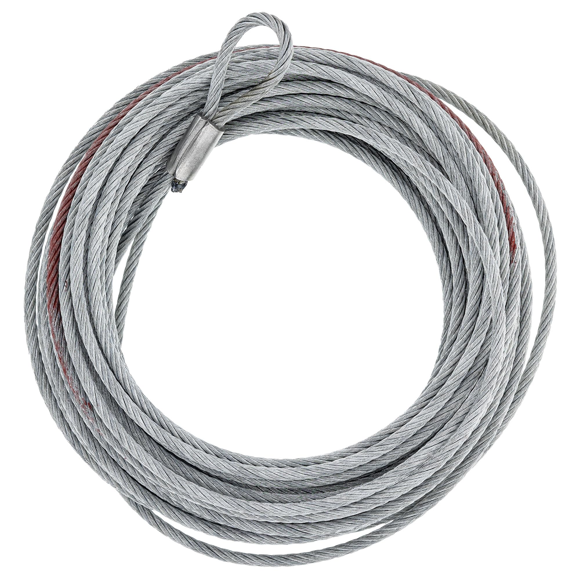 Polaris Ranger 50 FT Steel Cable, 3,500 LB, Genuine OEM Part 2878890, Qty 1