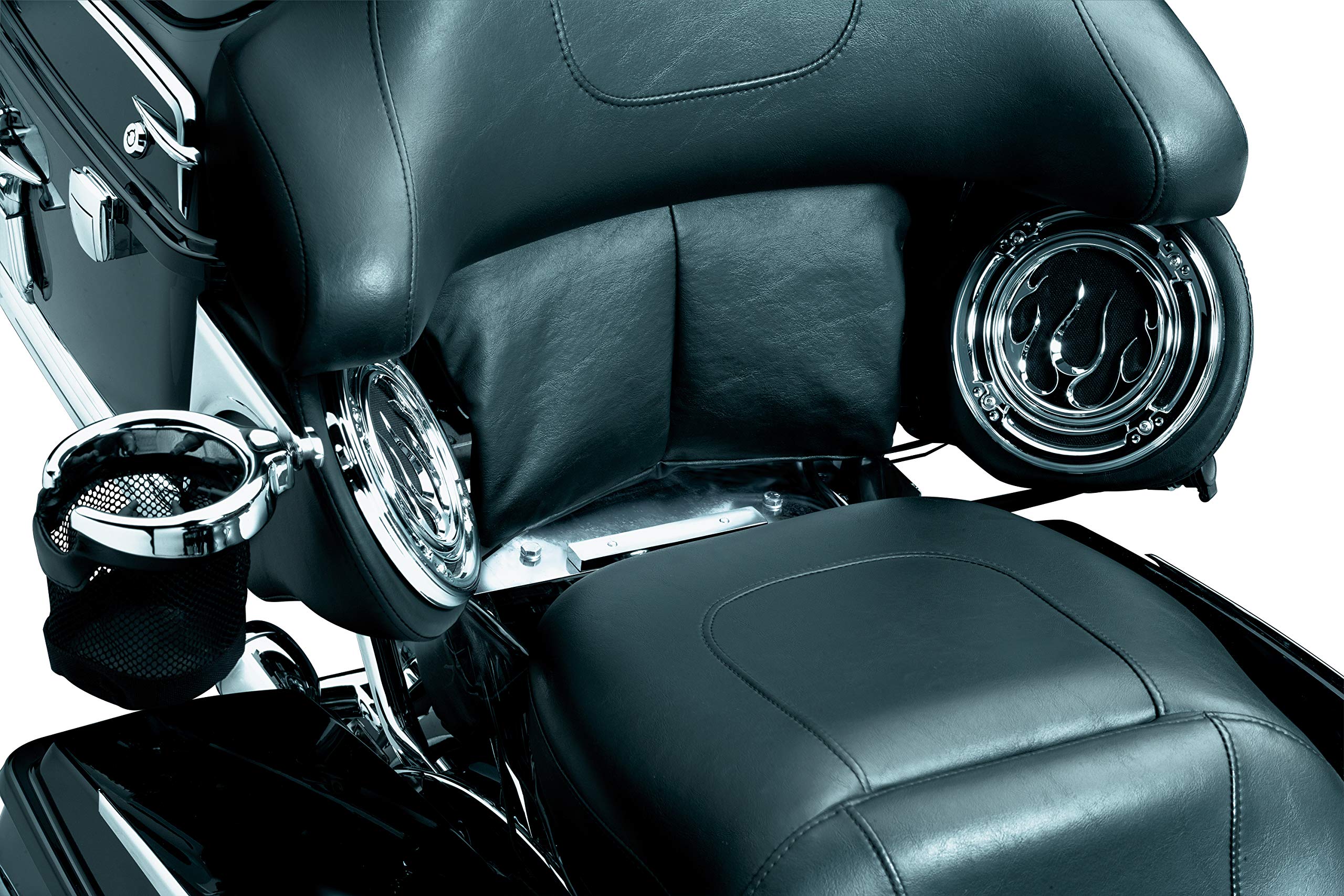 Kuryakyn 5201 Tour-Pak Trunk Luggage/Storage Rack Accessory: Padded Seat Back Filler Pad for 1997-2013 Harley-Davidson Motorcycl