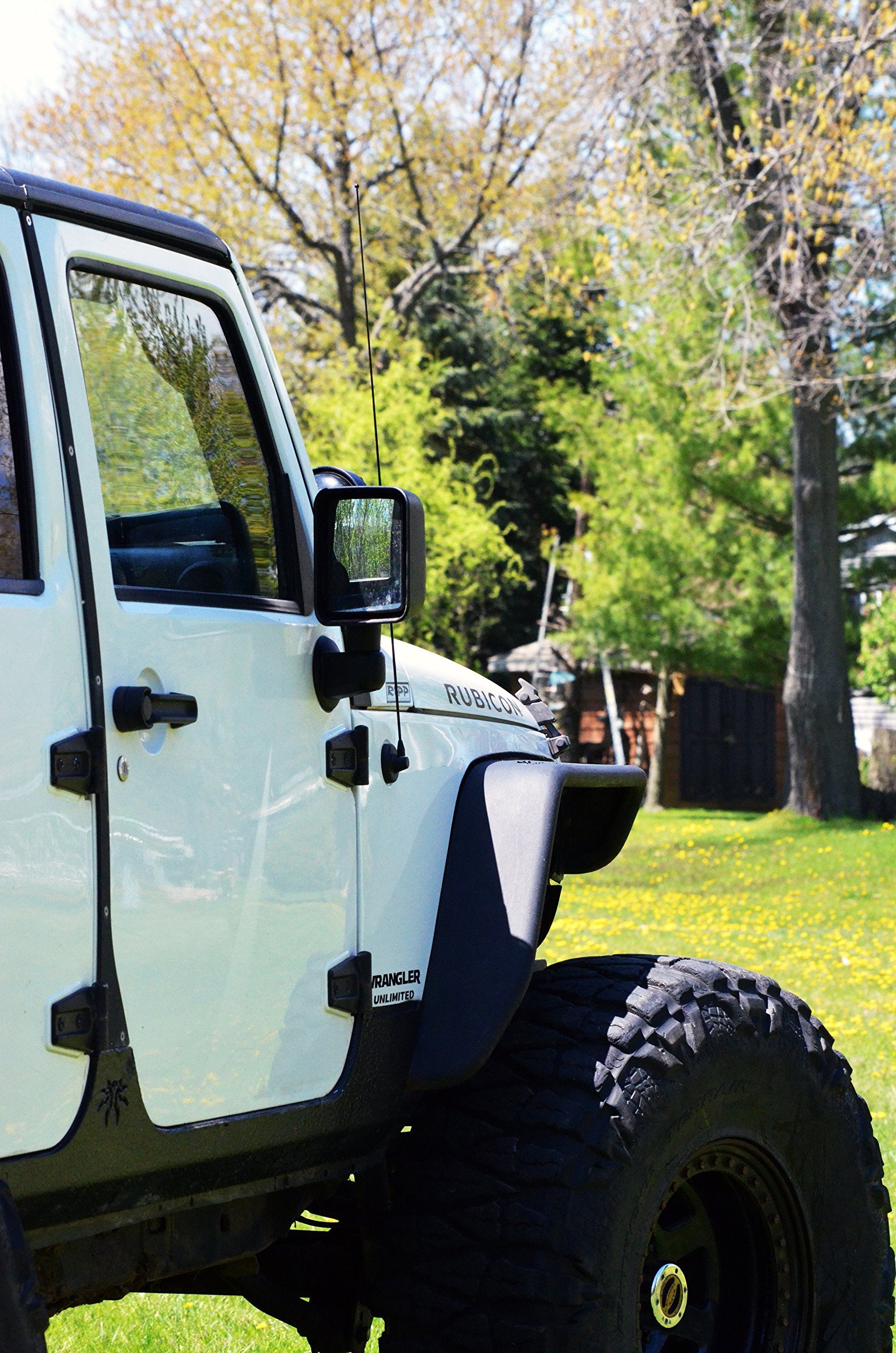 Antennamastsrus - Oem Size 31 Inch Black Antenna Is Compatible With Toyota Tundra (2000-2020) - Spiral Wind Noise Cancellation - Spring Steel Construction - Stainless Steel Threading