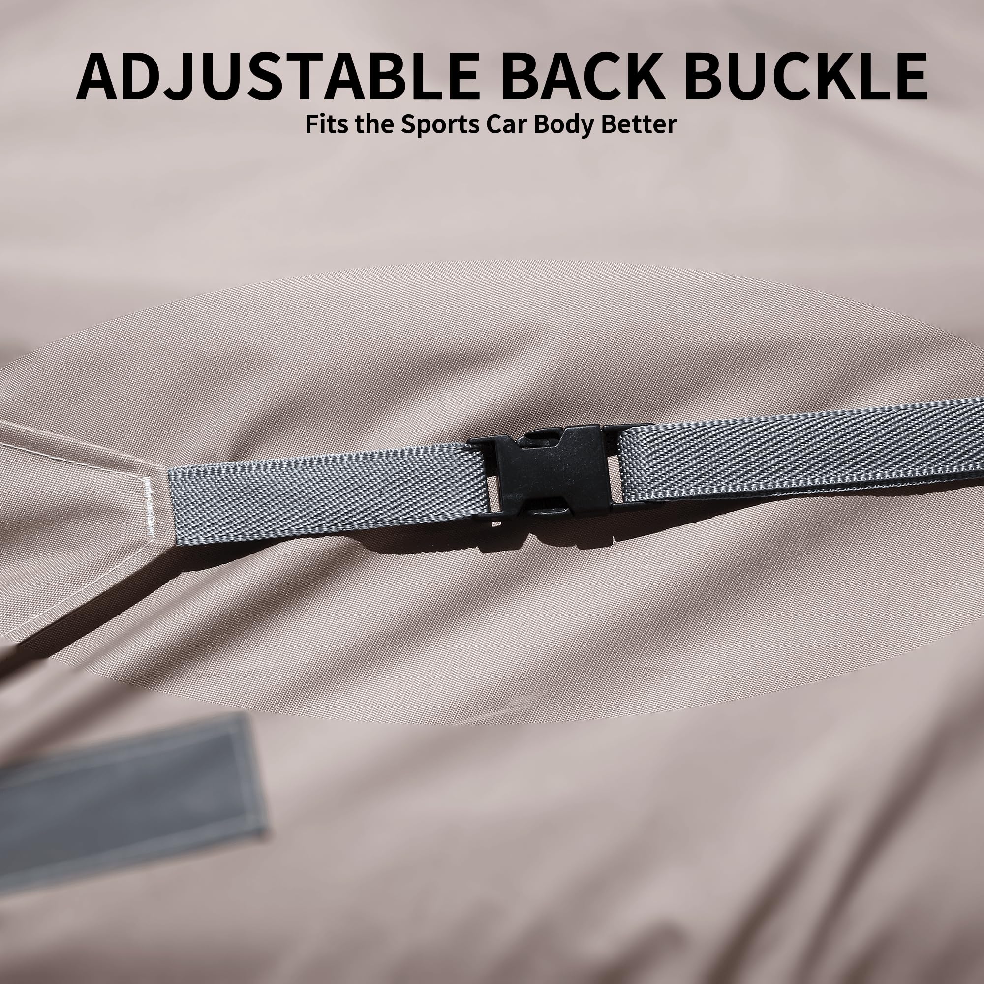 Coverado Car Cover Waterproof All Weather, Outdoor Car Cover With Locking Cable, Car Cover For Coupe Sport Car, Rain Snow Uv Pro