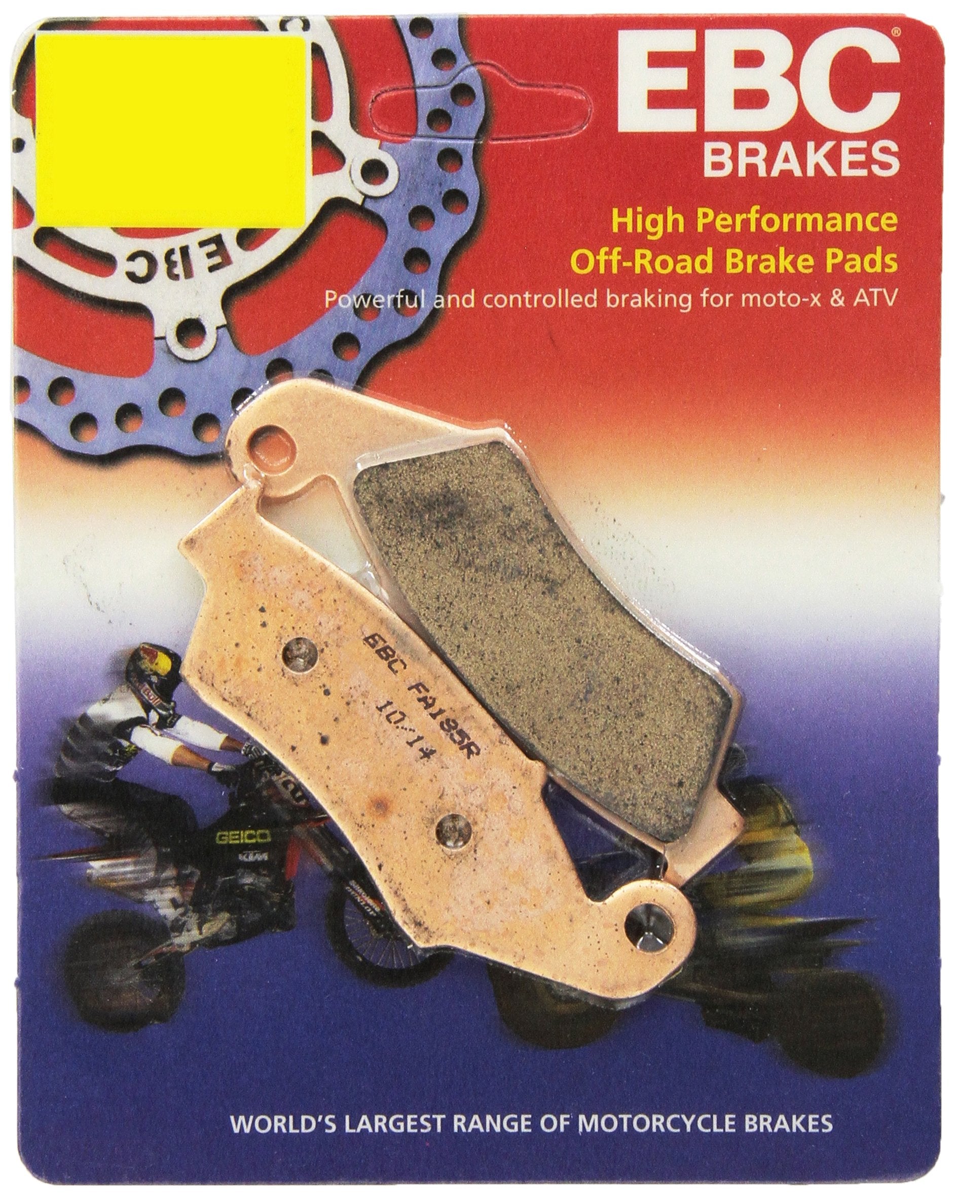 Ebc Brakes Fa185R Disc Brake Pad Set, Black, One Size
