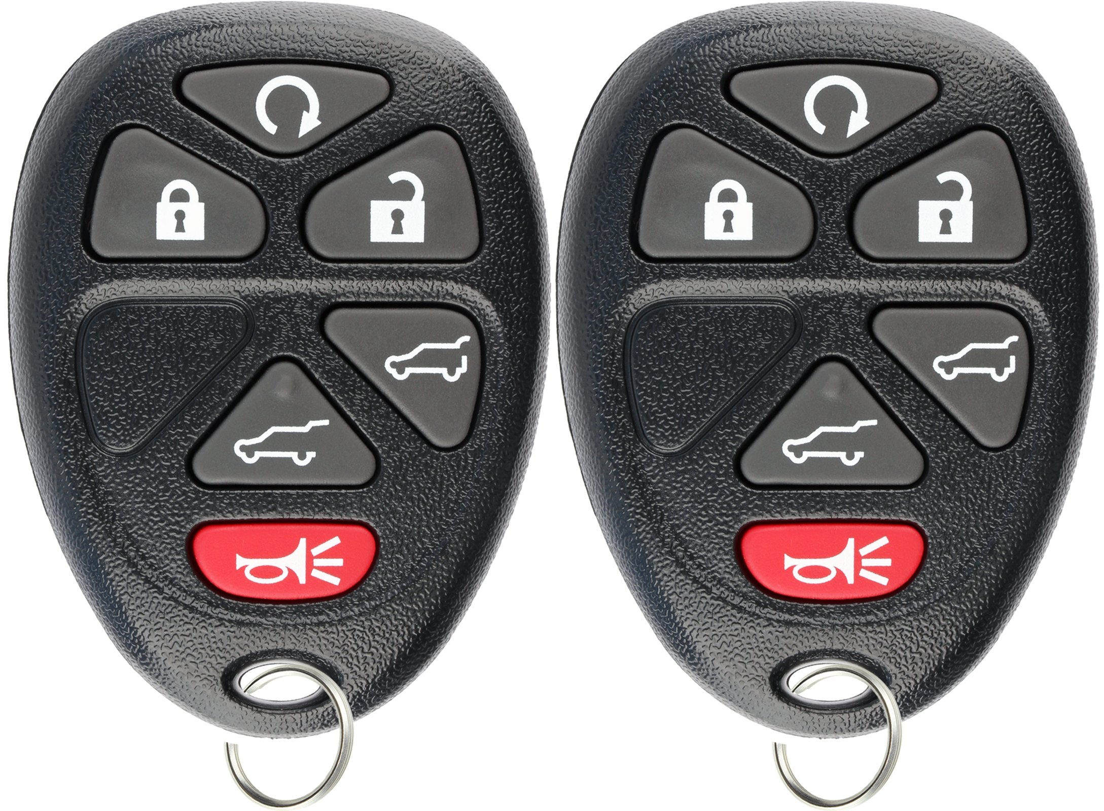 Keylessoption Keyless Entry Remote Control Car Key Fob Replacement For Ouc60221, 15913427 (Pack Of 2)