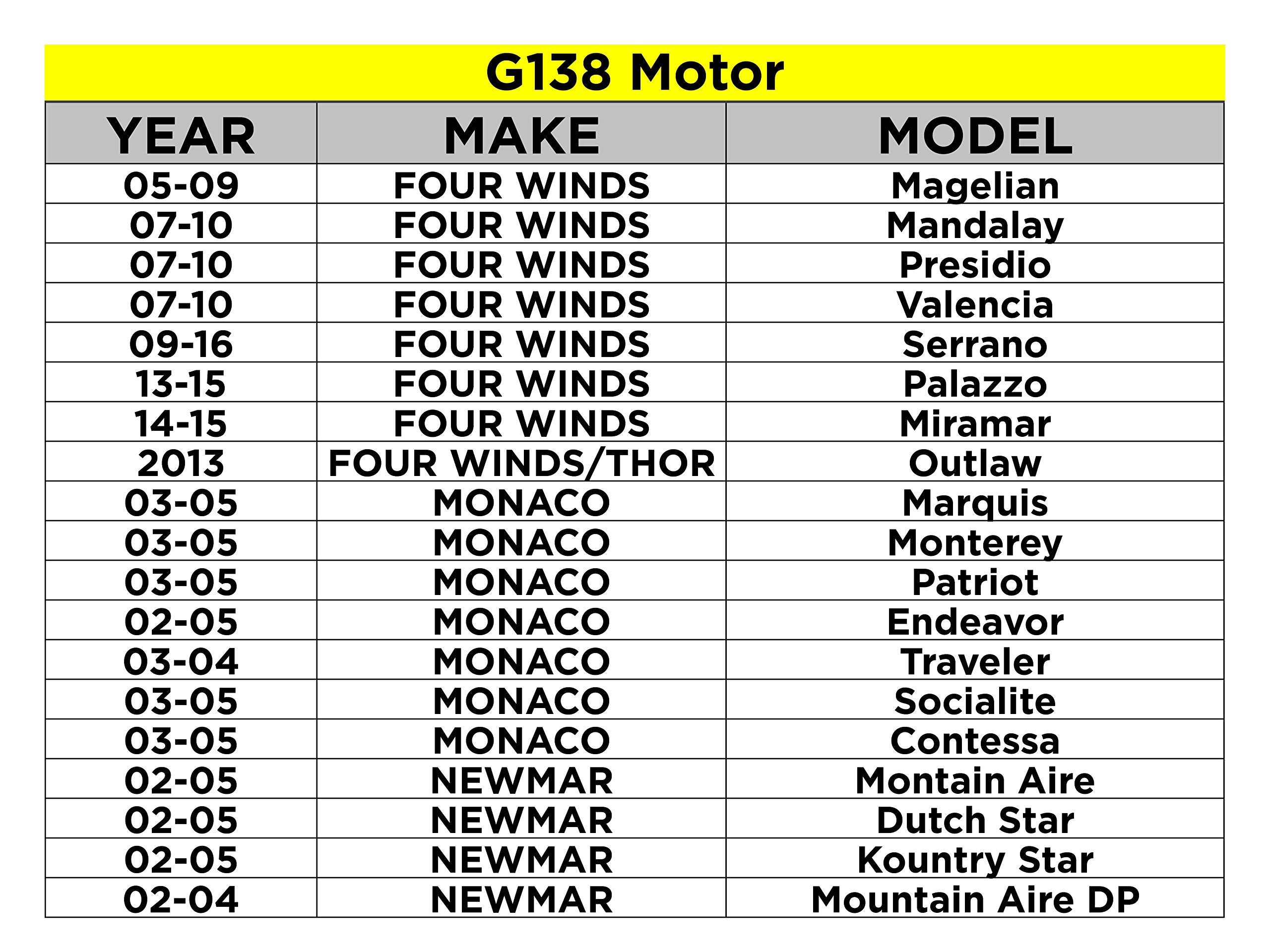 Wexco G138-400.01000.5512 55Nm Wiper Motor
