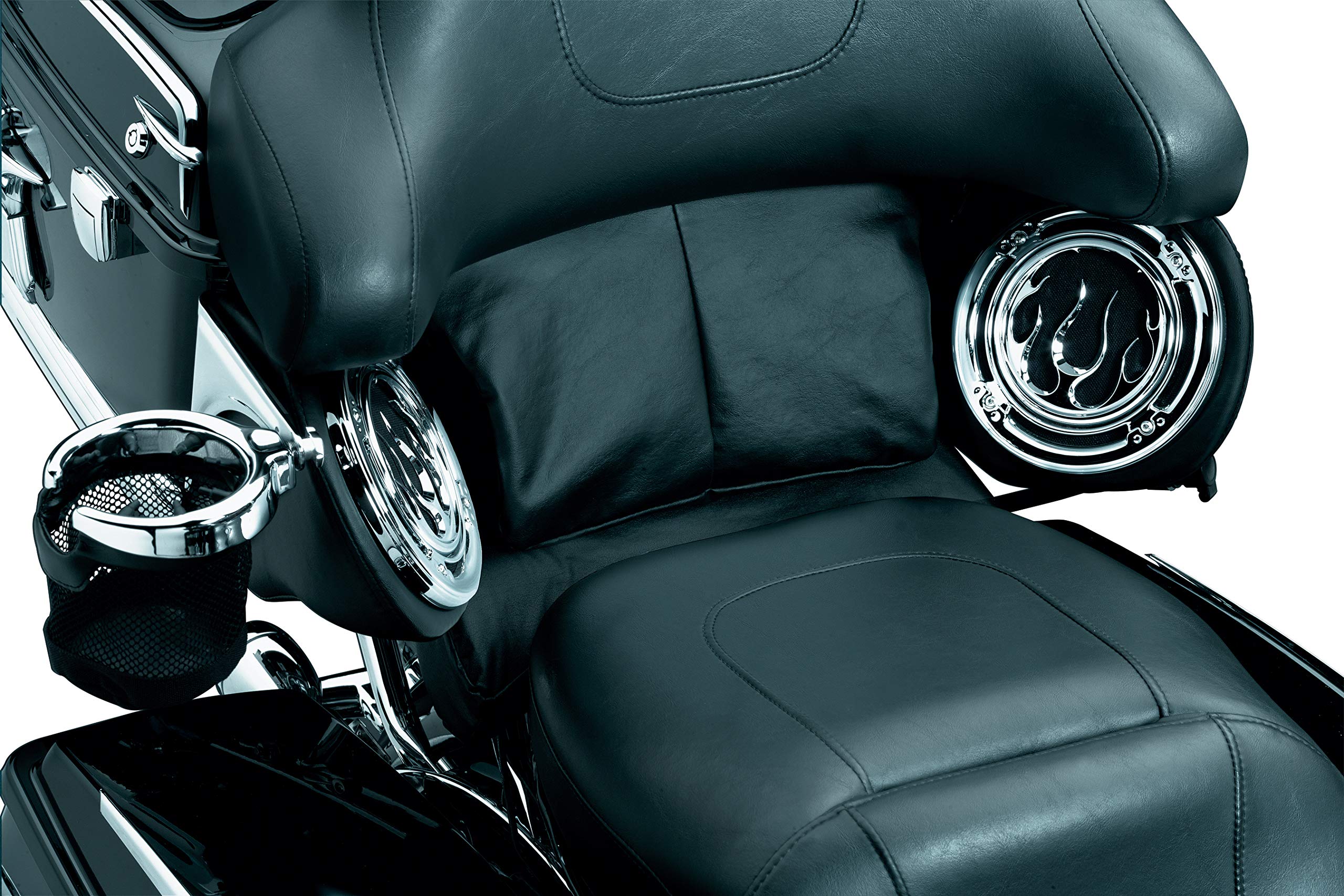 Kuryakyn 5201 Tour-Pak Trunk Luggage/Storage Rack Accessory: Padded Seat Back Filler Pad for 1997-2013 Harley-Davidson Motorcycl