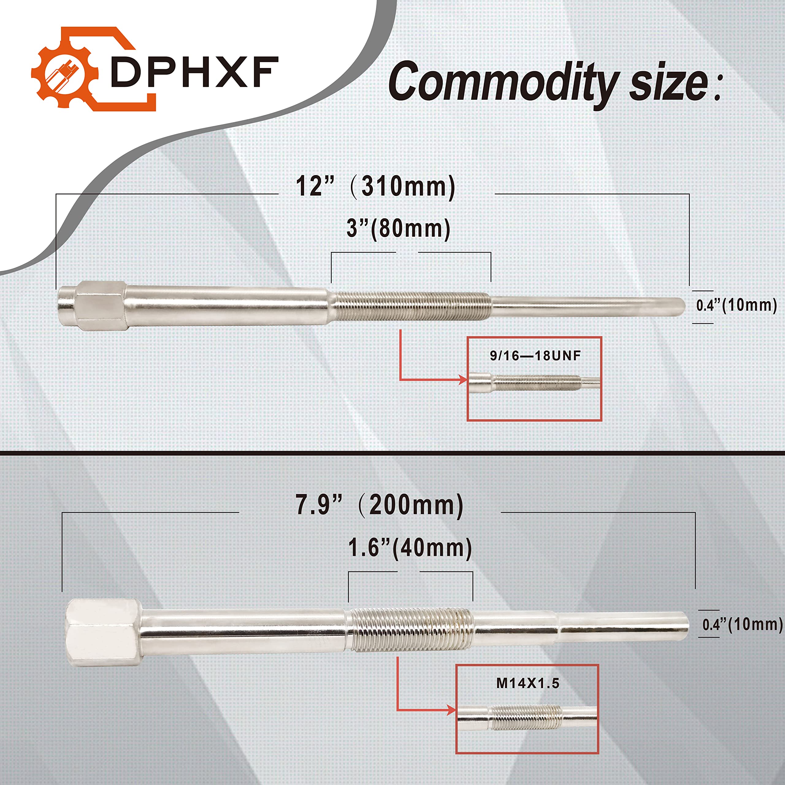 DPHXF Hardened Primary & Secondary Clutch Puller Tool kit. Contains 12 Different Models And Sizes of Clutch Puller Tools. Suitab