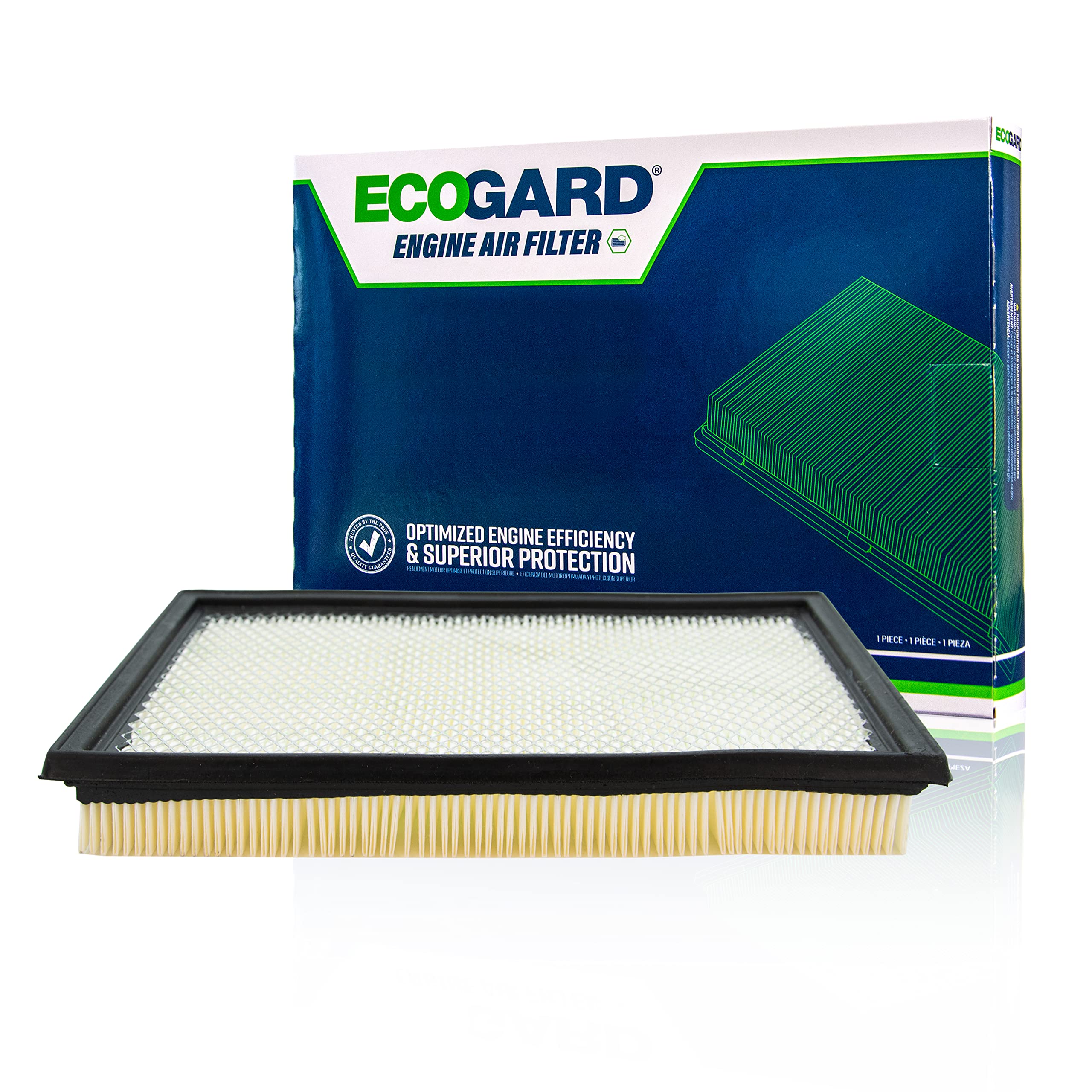 Ecogard Xa4727 Premium Engine Air Filter Fits 2005-2020 Nissan Frontier, 2004-2015 Titan, 2005-2012 Pathfinder, 2005-2015 Xterra