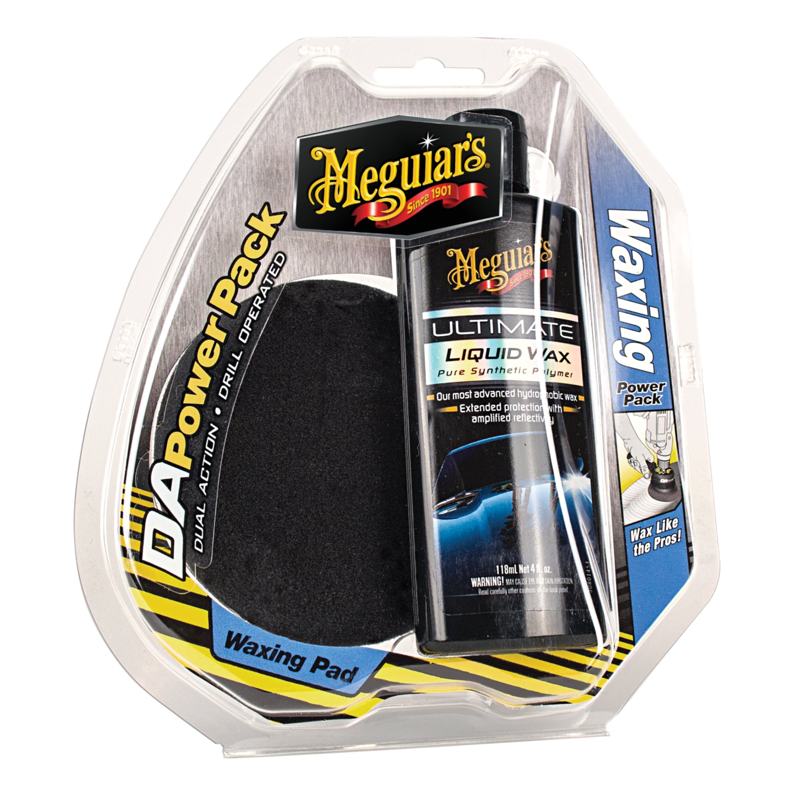 Meguiars G3503 DA (Dual Action) Waxing Power Pack
