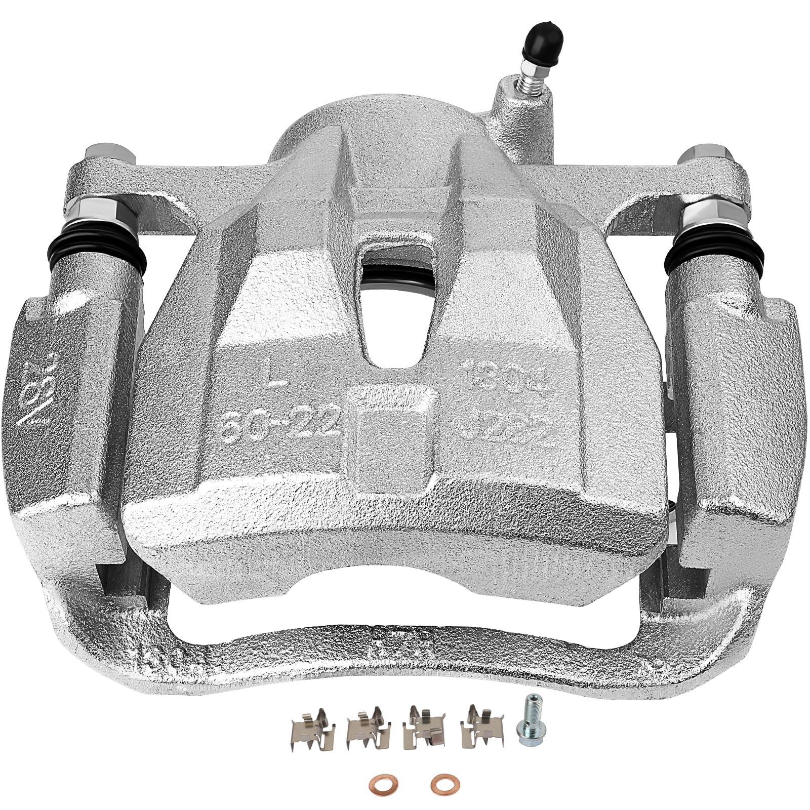 Scitoo Front Left Brake Caliper With Bracket 19B3434 Compatible For Pontiac Vibe 2009-2010 For Scion Xd 2008-2014 For Toyota Cor