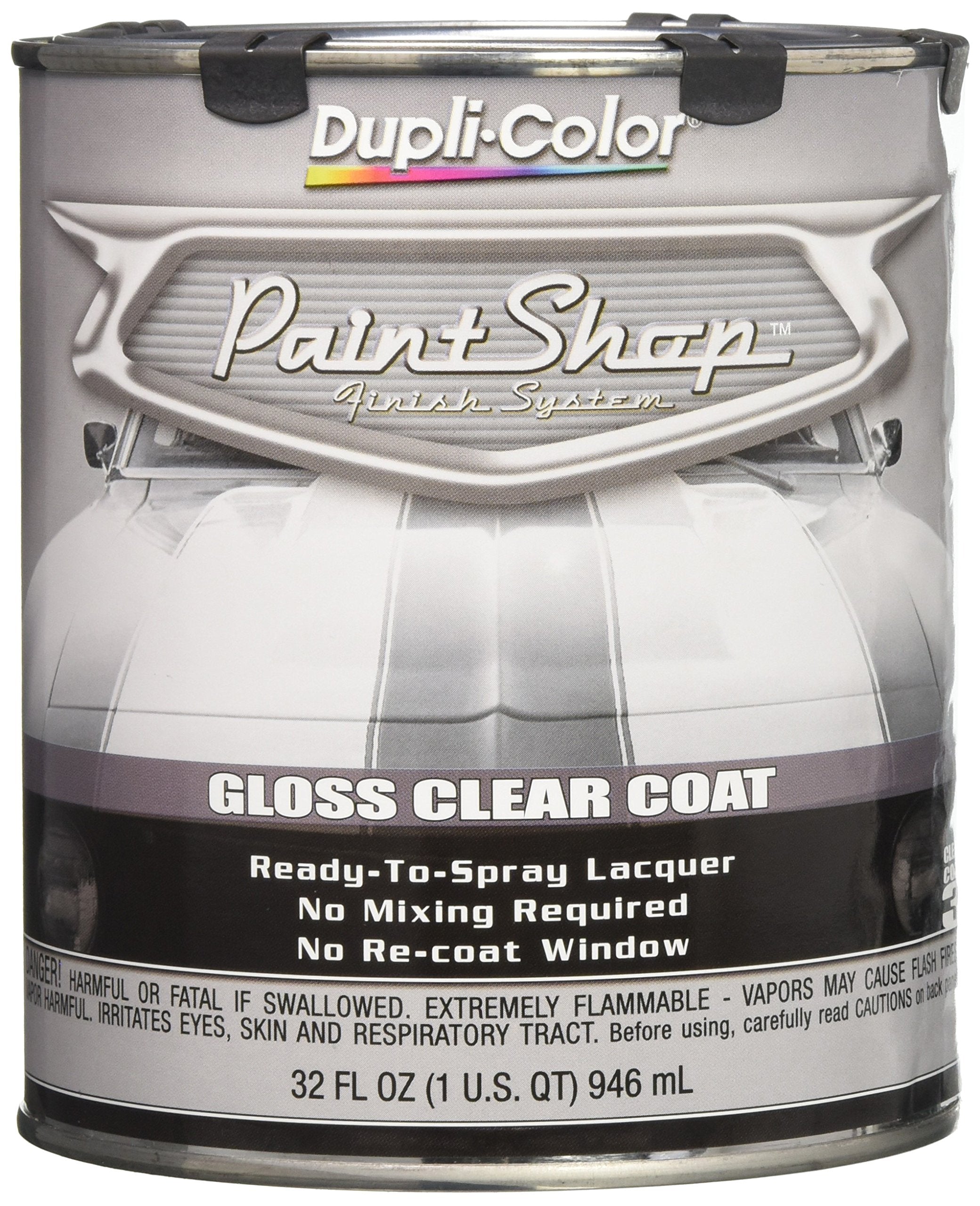 Dupli-Color Ebsp30000 Paint Shop Finish System Clear Coat - Gloss Clear - 32 Oz. Automotive Paint