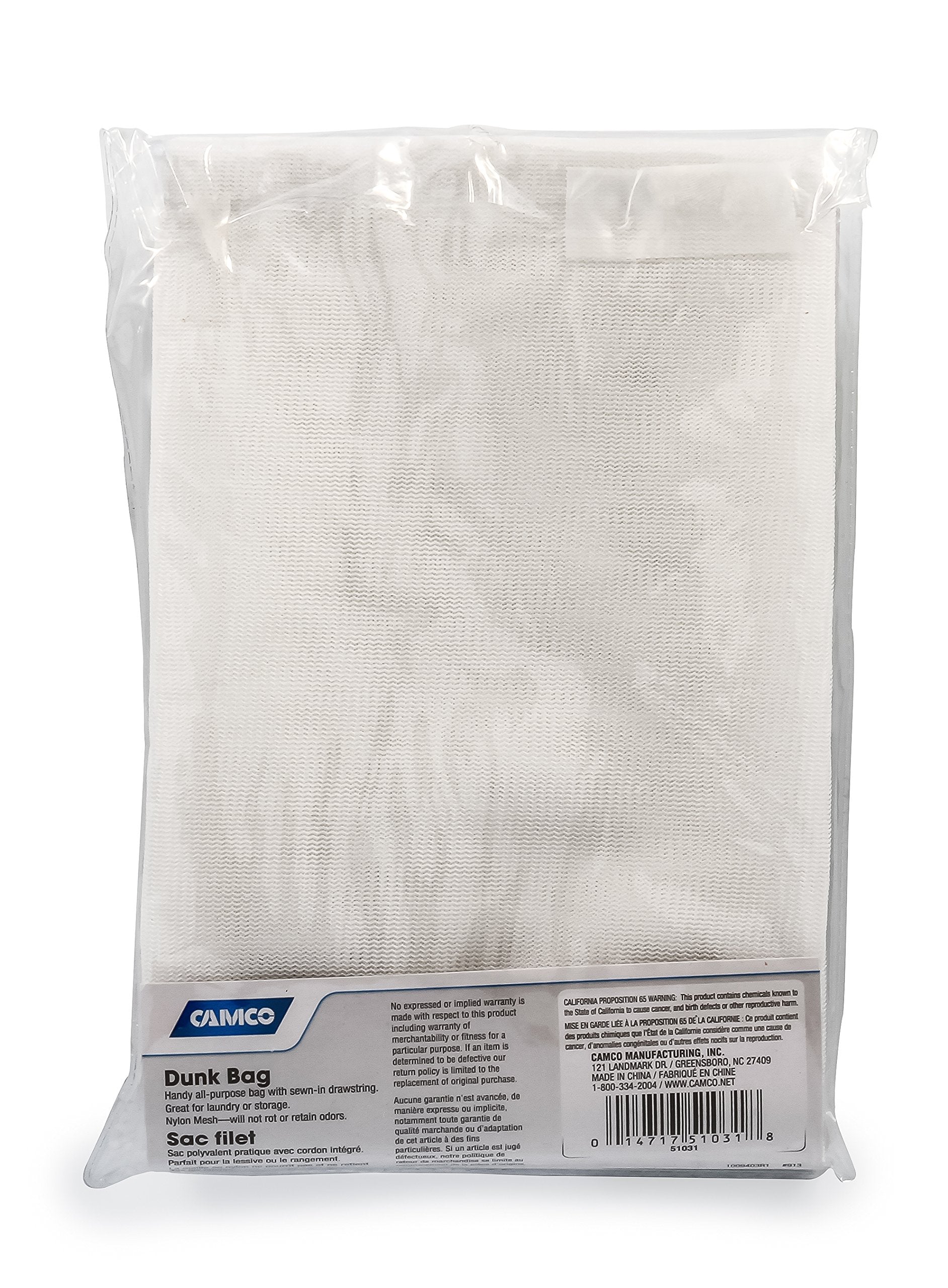 Camco 51031 Nylon Mesh Bag, White