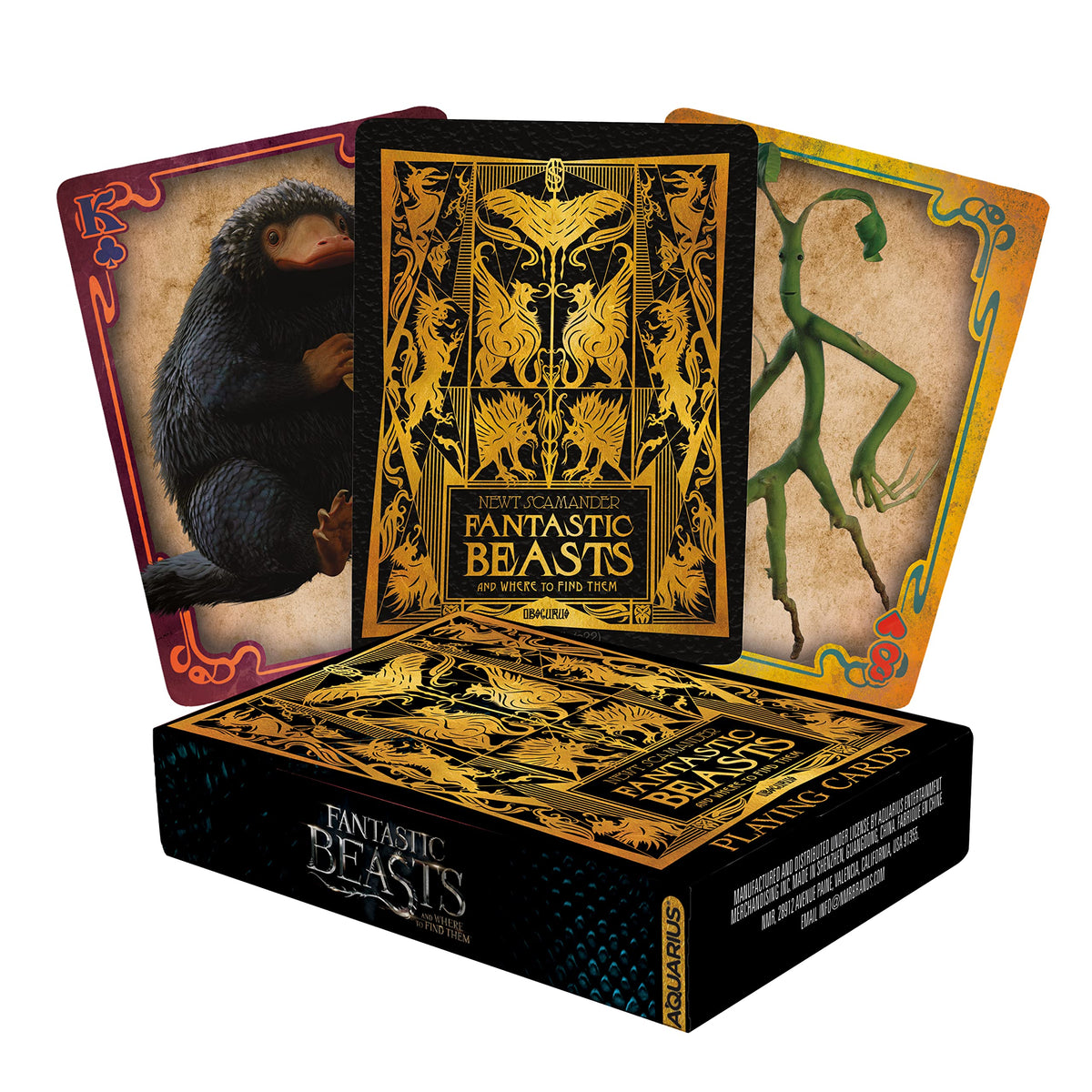 Aquarius - Fantastic Beasts Playing Cards
