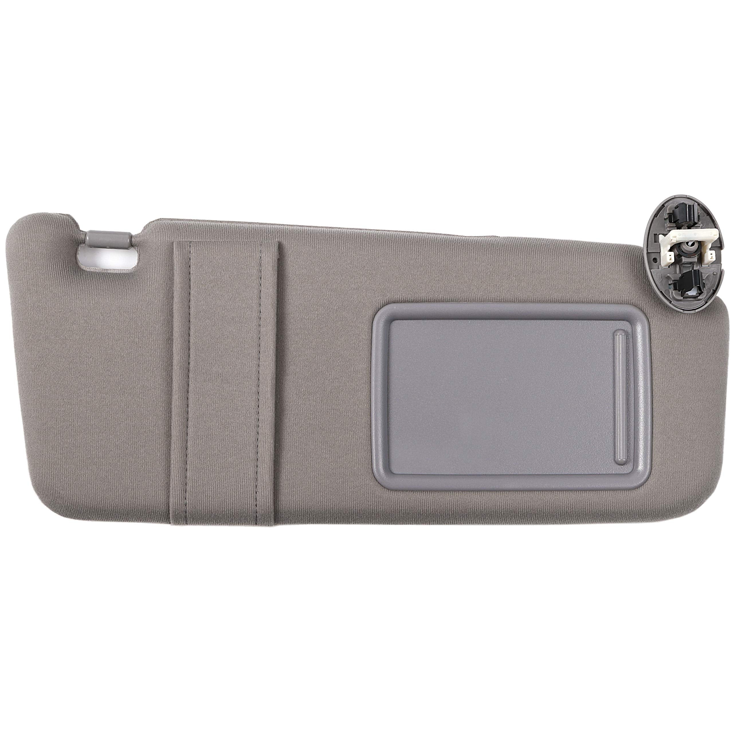 Ezzy Auto Gray Right Passenger Side Sun Visor Fit For Toyota Camry With Sunroof 2007 2008 2009 2010 2011
