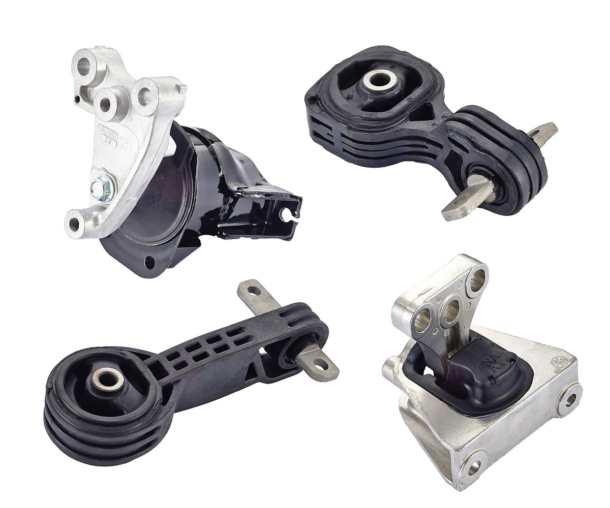 ENA Engine Motor and Trans Mount Set of 4 Compatible with Honda 2006 2007 2008 2009 2010 Civic 1.8L Automatic Transmission Repla