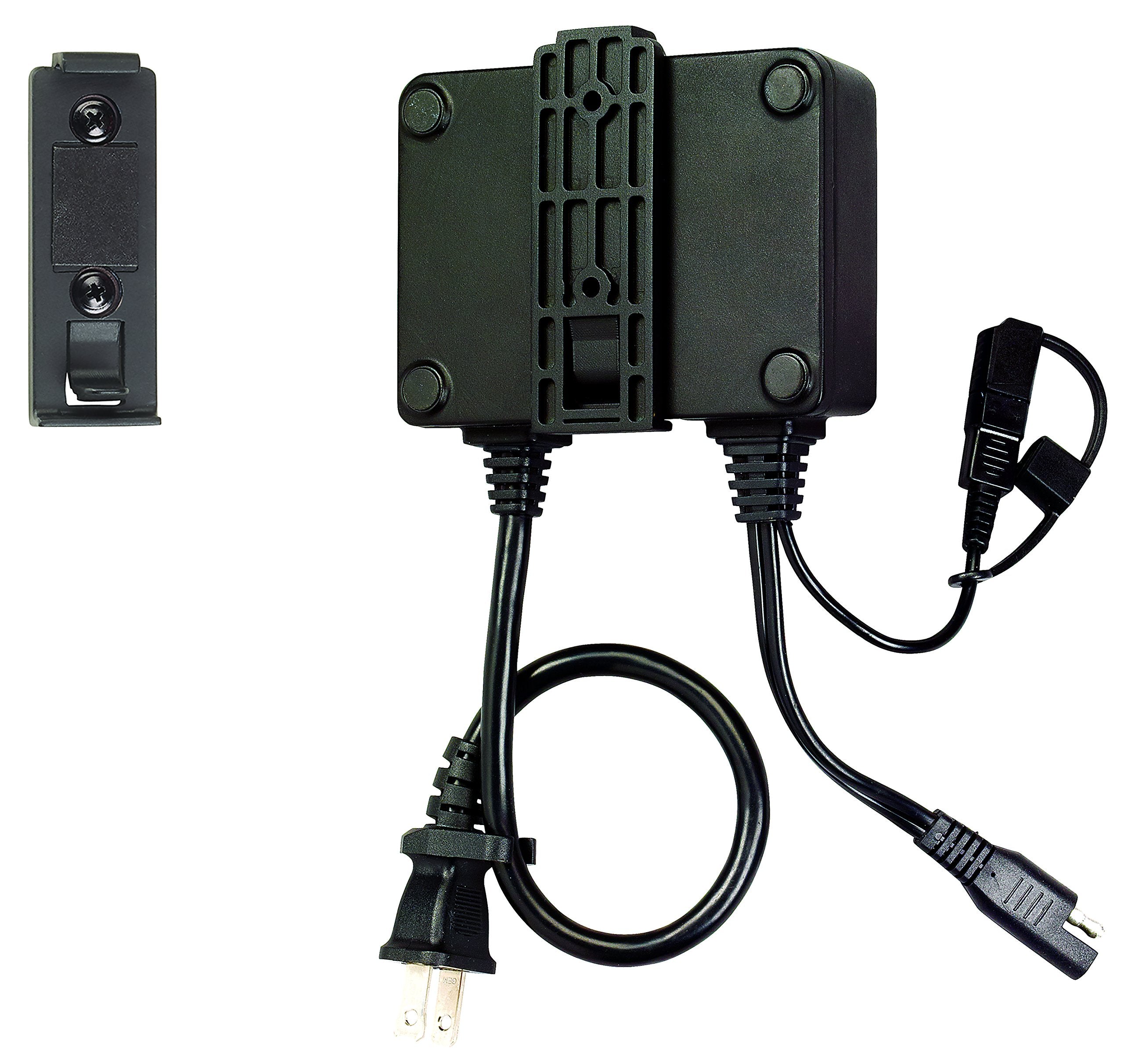 BatteryMINDer 1215C: 12 Volt-1.5 AMP Convertible Multi-Use On-Board, Benchtop Battery Charger, Battery Maintainer, and Battery Desulfator - Designed for Cars, Trucks, Motorcycles, ATV, Boat, RV