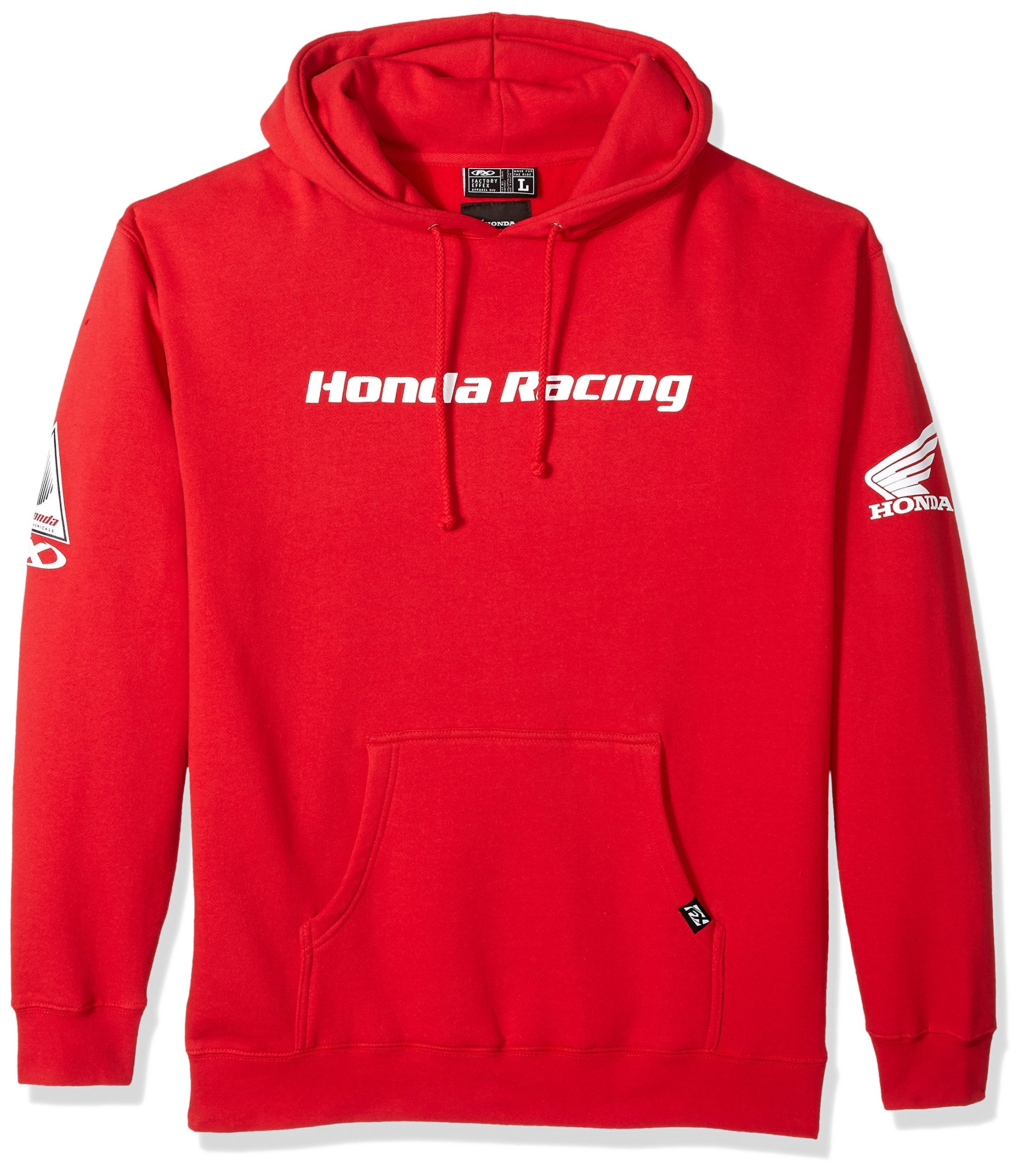 Factory Effex mens Hoodie Safety, Red, Large