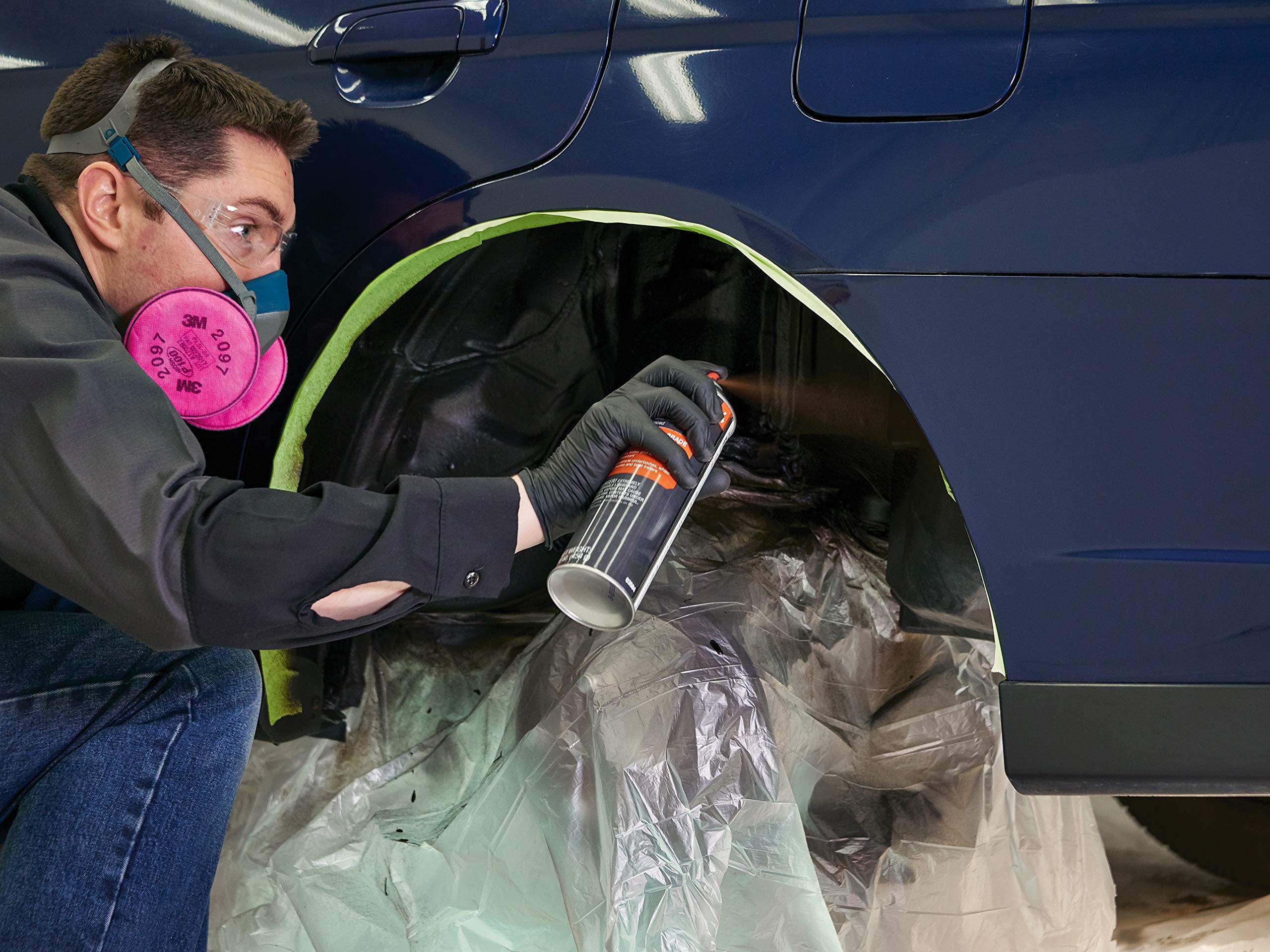 3M Professional Grade Rubberized Undercoating, Corrosion, Water And Salt Spray Resistant, 03584, 16 Oz. Aerosol