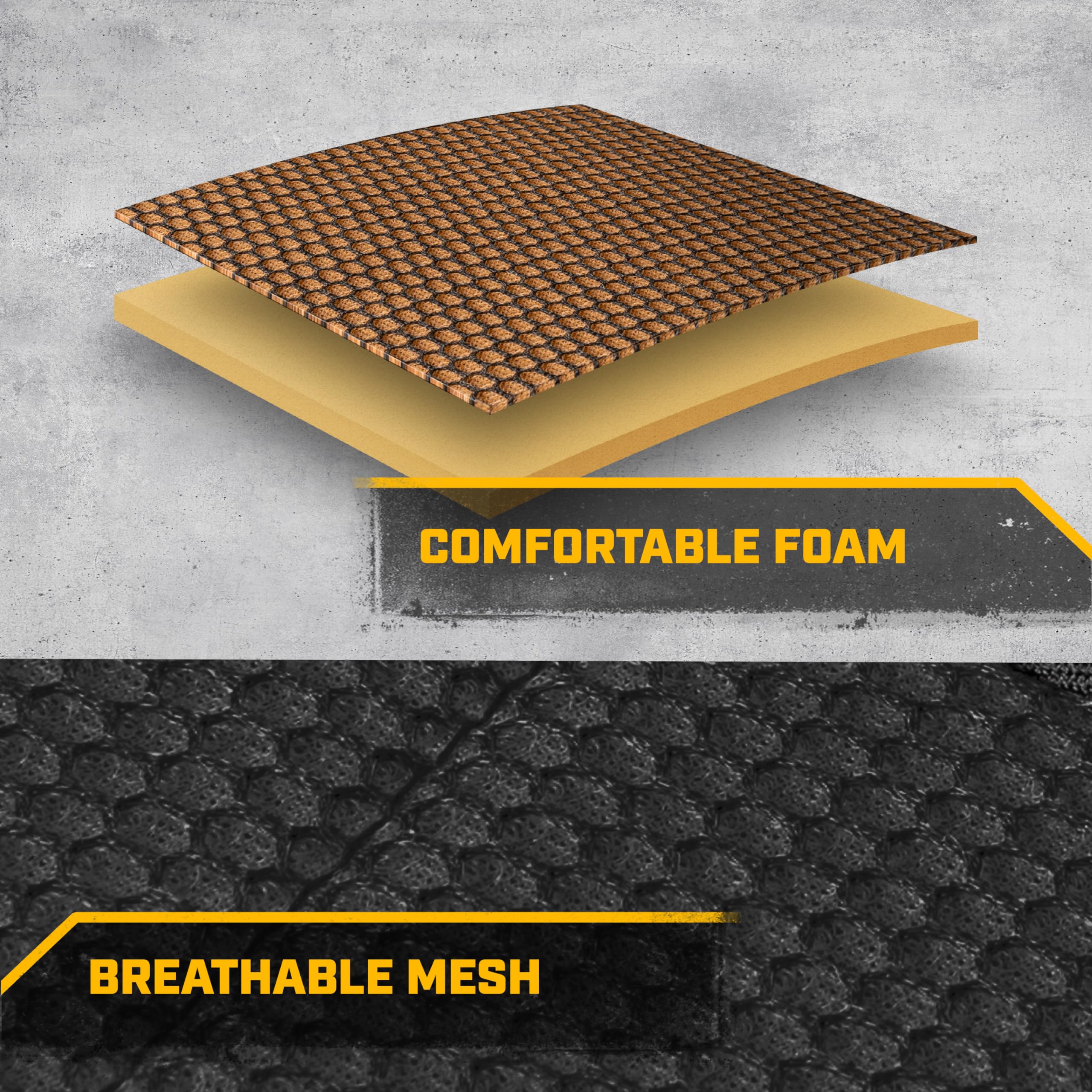 Cat Meshflex Automotive Seat Covers For Cars Trucks And Suvs (Set Of 2) - Beige Car Seat Covers For Front Seats, Truck Seat Prot