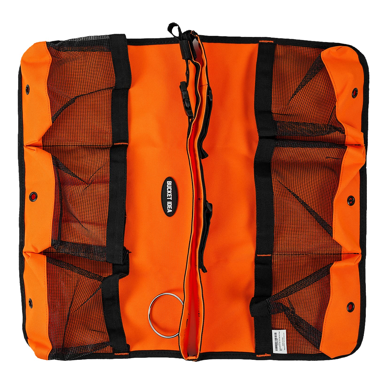 Melotough Bucket Washing Tool Organizer For A 5 Gallon Bucket Tool Organizer For Garden Tools Fit 3.5 To 5 Gallon Bucket (Orange