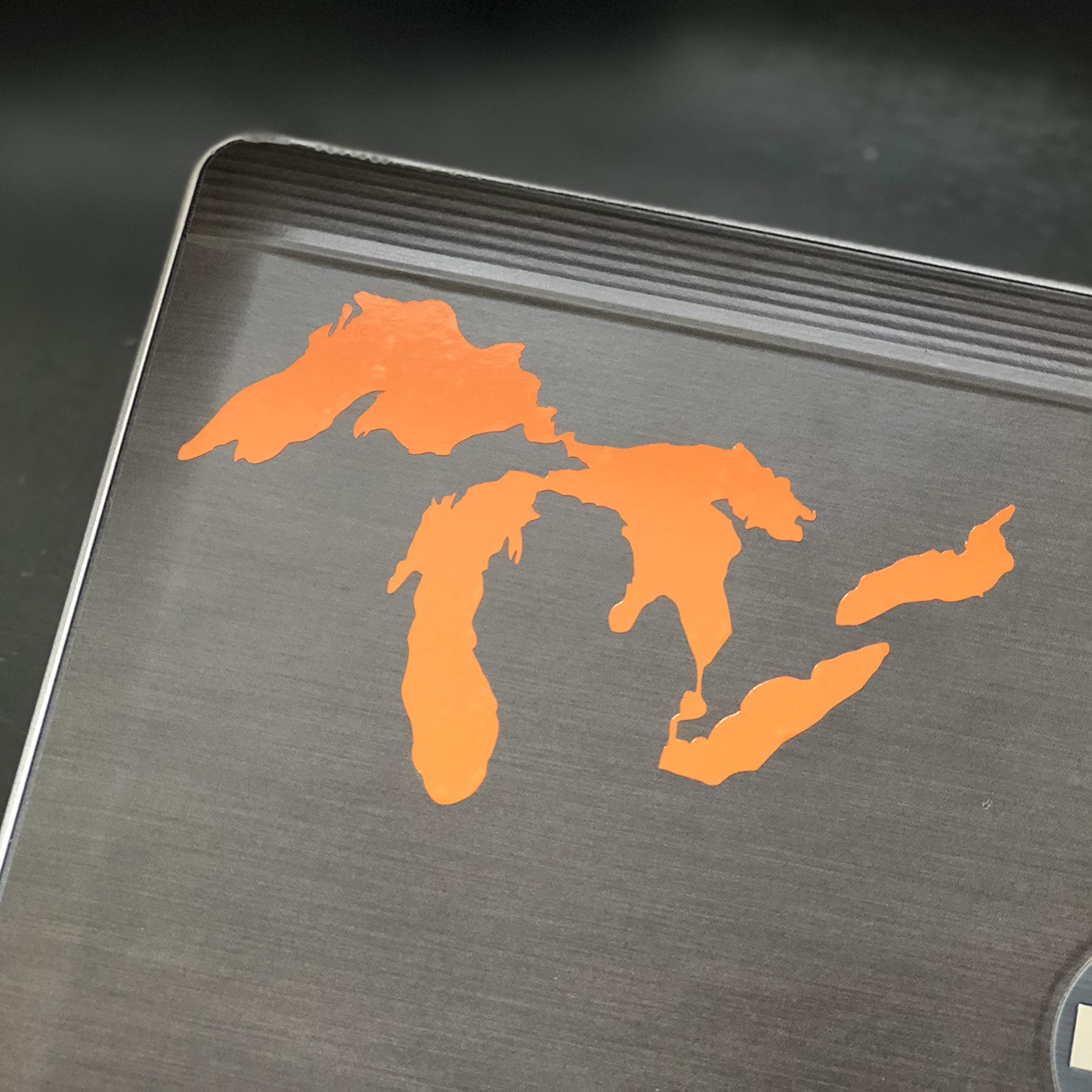 Great Lakes Sticker Michigan Car Decal Premium Heavy-Duty Waterproof Vinyl For Bumpers, Windows, Laptops, Water Bottles Or Coole