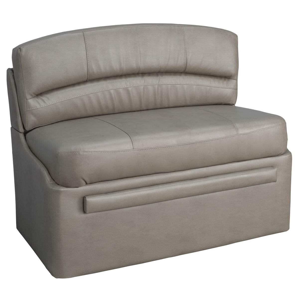 Recpro Charles 38 Rv Dinette Booth With Storage | Converts To Bed | Rv Dining Room (Putty, 1)