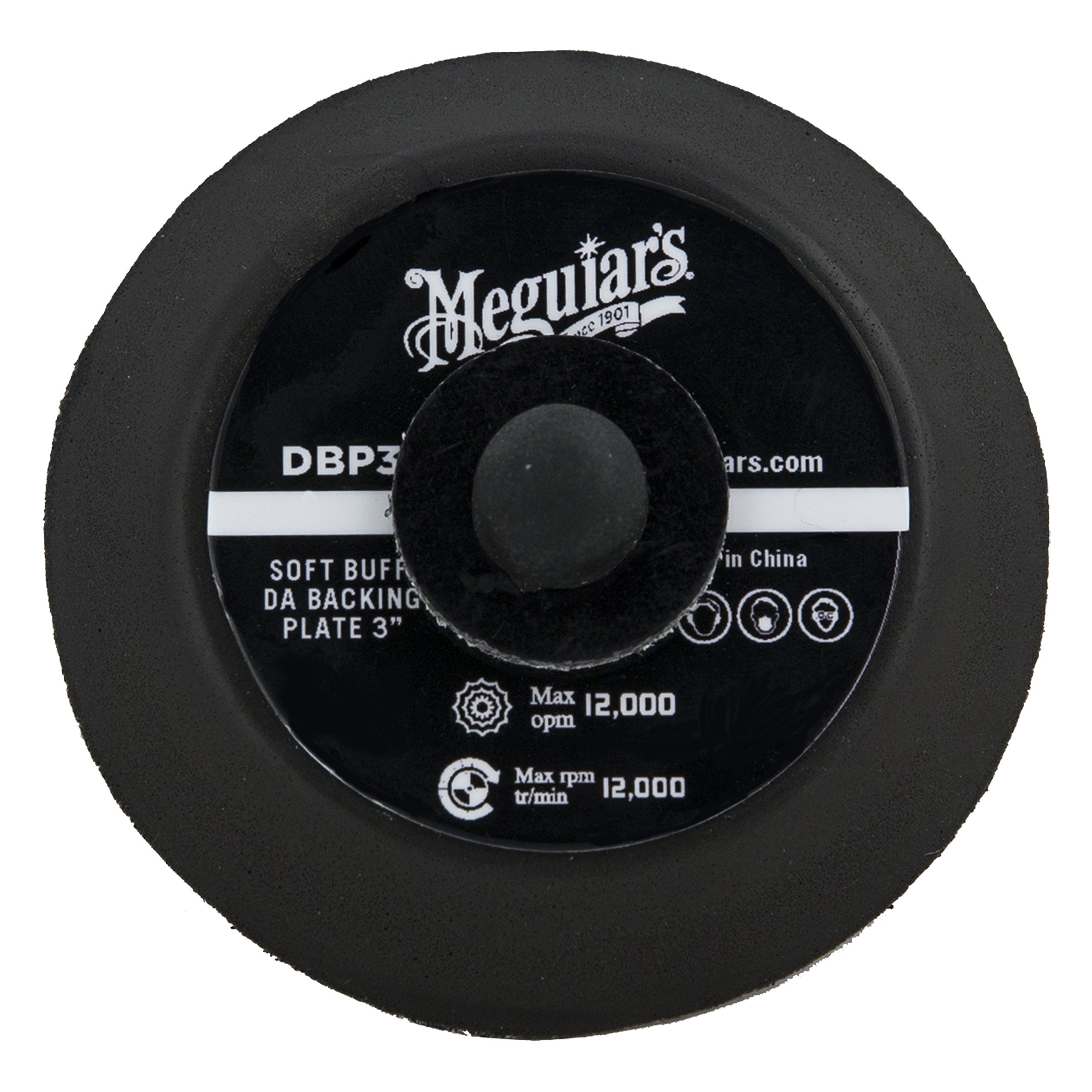 Meguiars DBP3 3 DA Backing Plate, Black