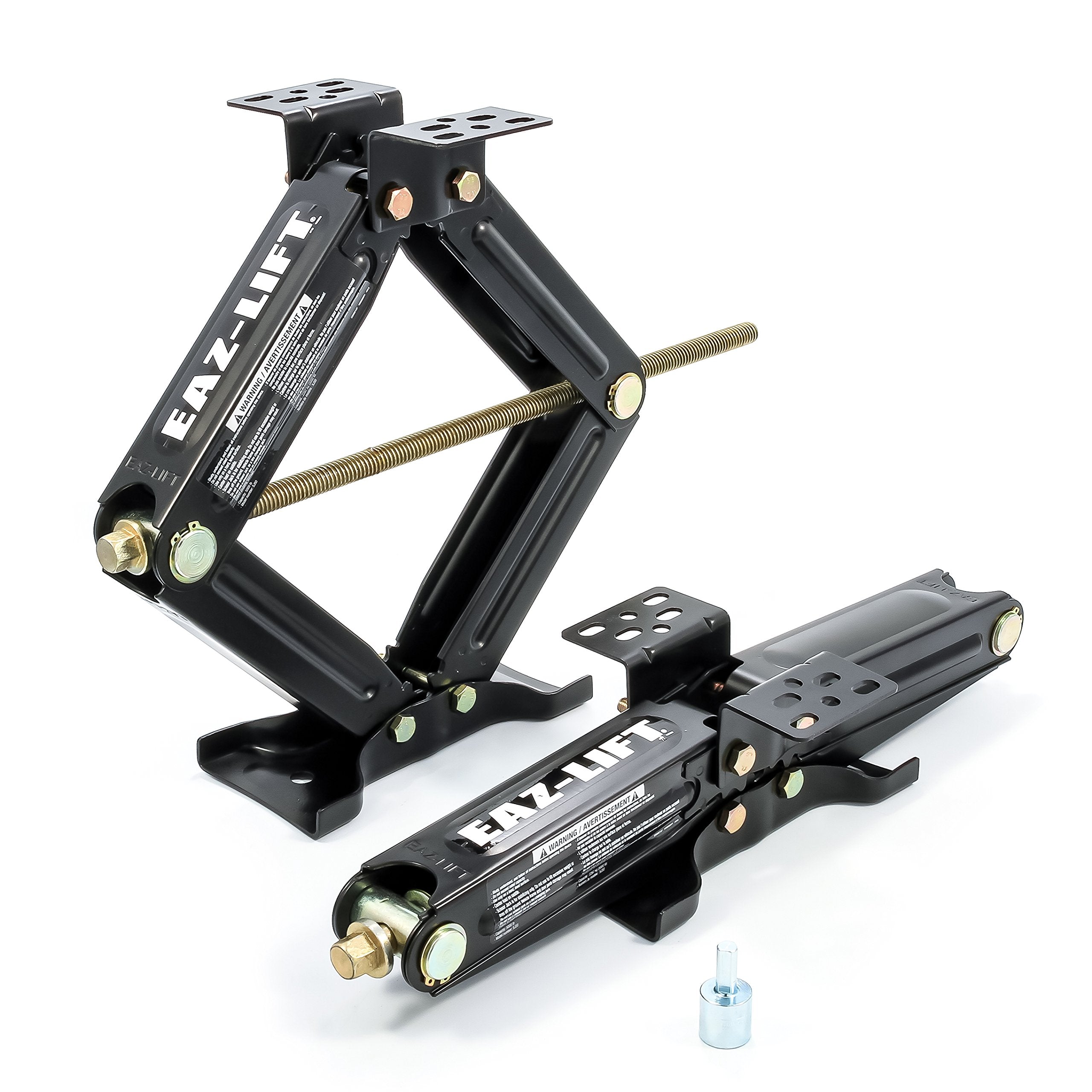 Eaz-Lift 20'' Rv Stabilizing Scissor Jack, Fits Pop-Up Campers And Travel Trailers - Pack Of 2 (5,000Lb Rating) - 48800