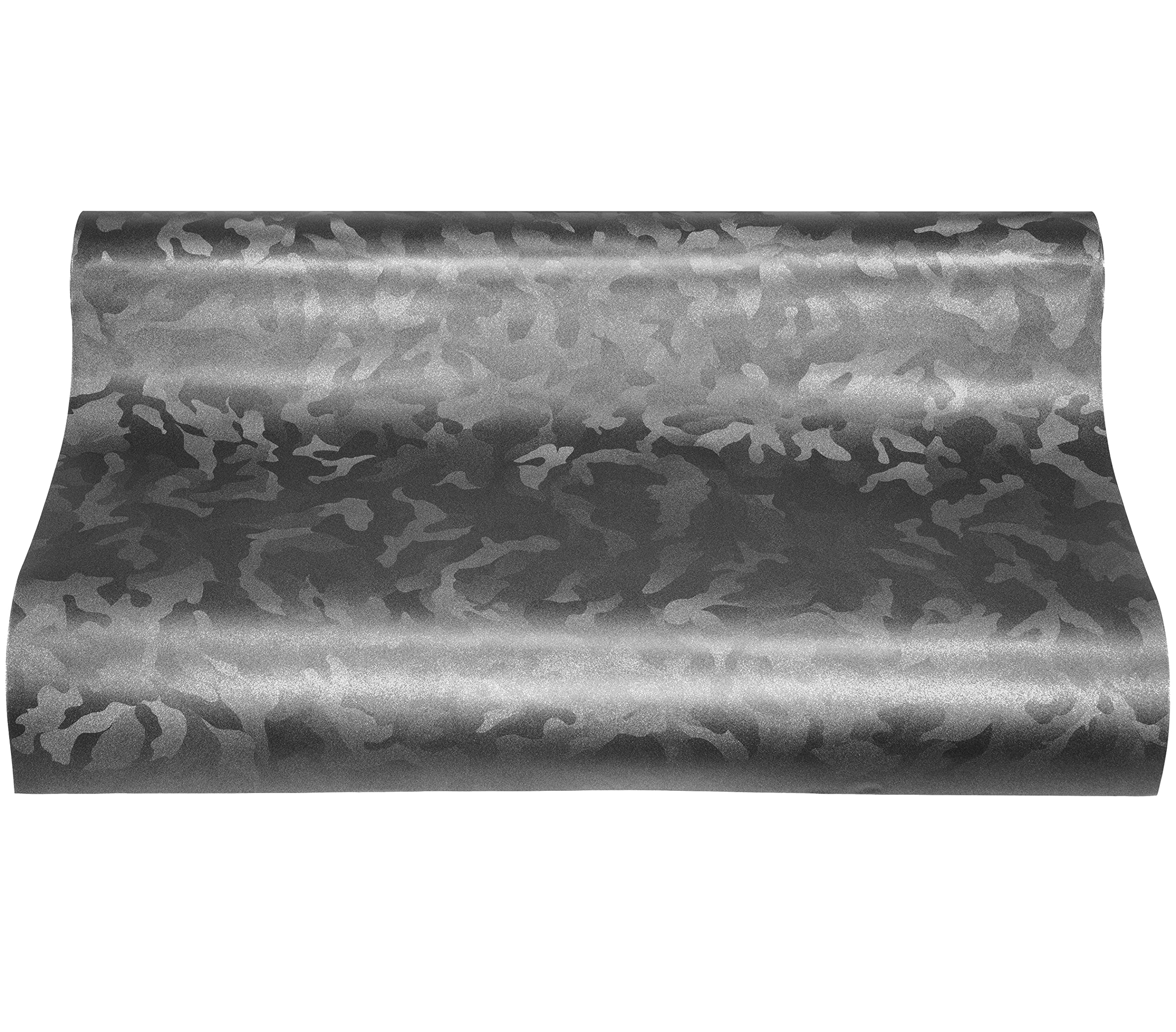 Vvivid+ Stealth Medium Pattern Camouflage Vinyl Wrap Roll (100Ft X 5Ft, Ghost Metal)