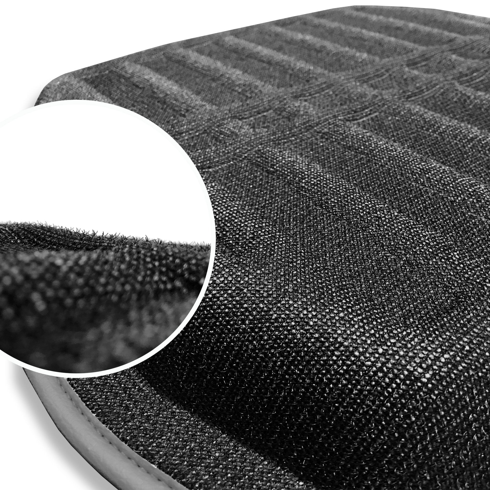 Fh Group Universal Fit For All Weather Protection Deep Tray Style Automotive Floor Mats Fits Most Cars, Suvs, And Trucks, 4 Piece Solid Black