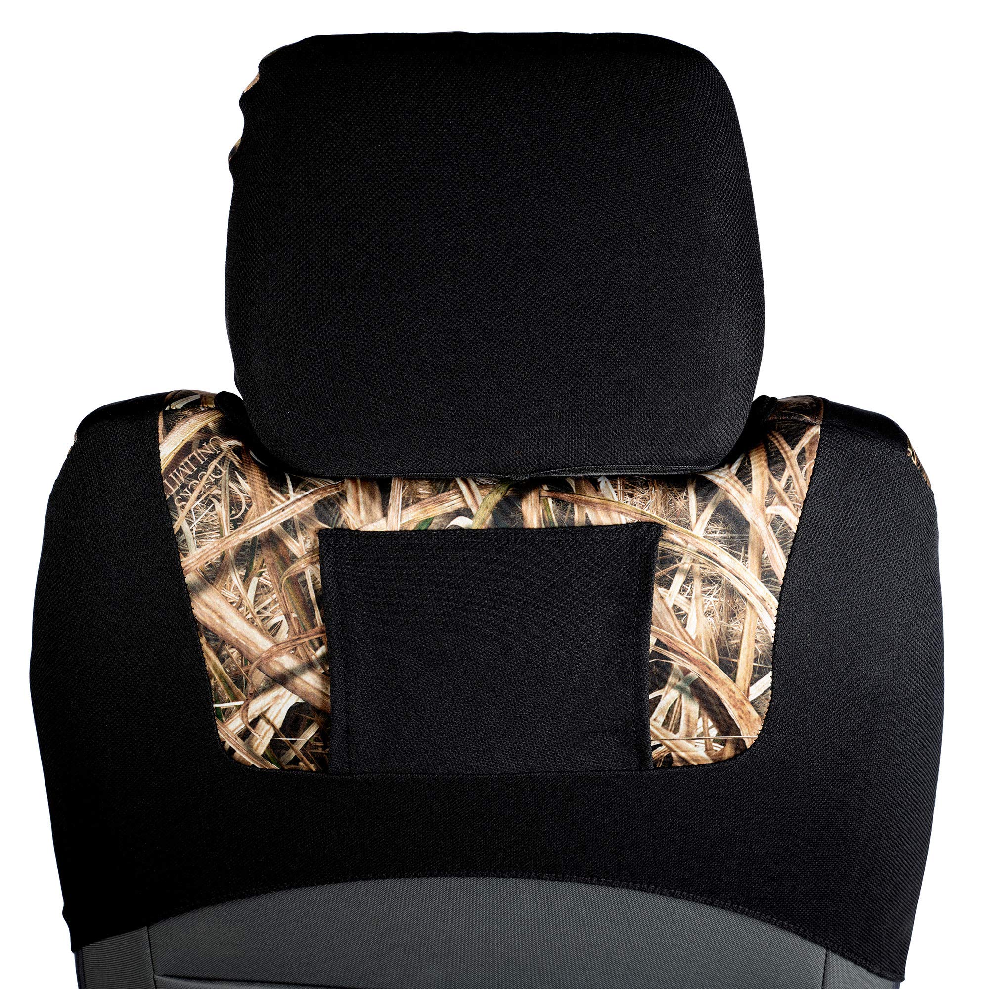 Ducks Unlimited Auto Seat Covers, Easy To Install Front And Bench Seat Covers For Car, Truck, And Suv, Neoprene 2.0 (Shadow Gras
