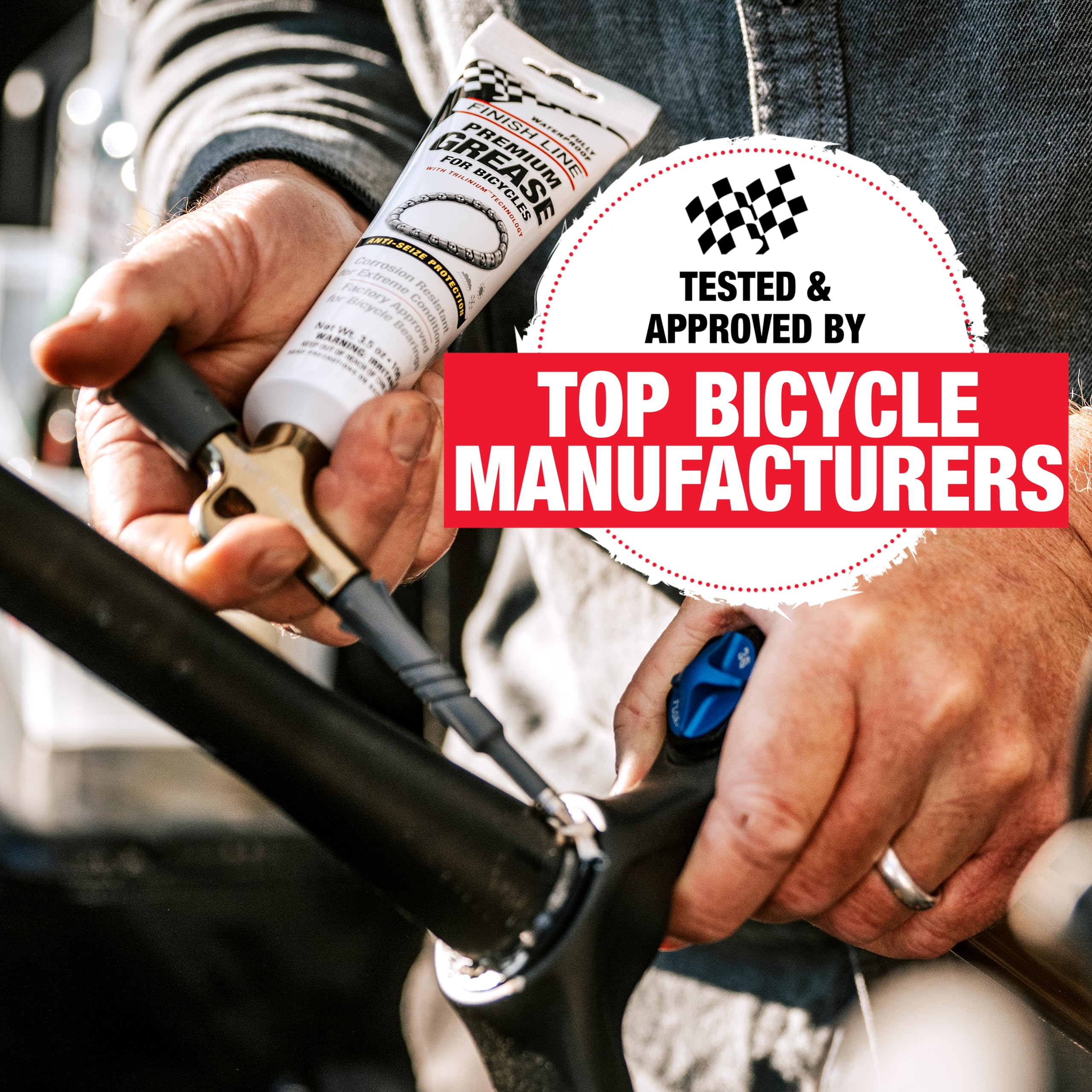 Finish Line Teflon Premium Grease 4Lb Tube