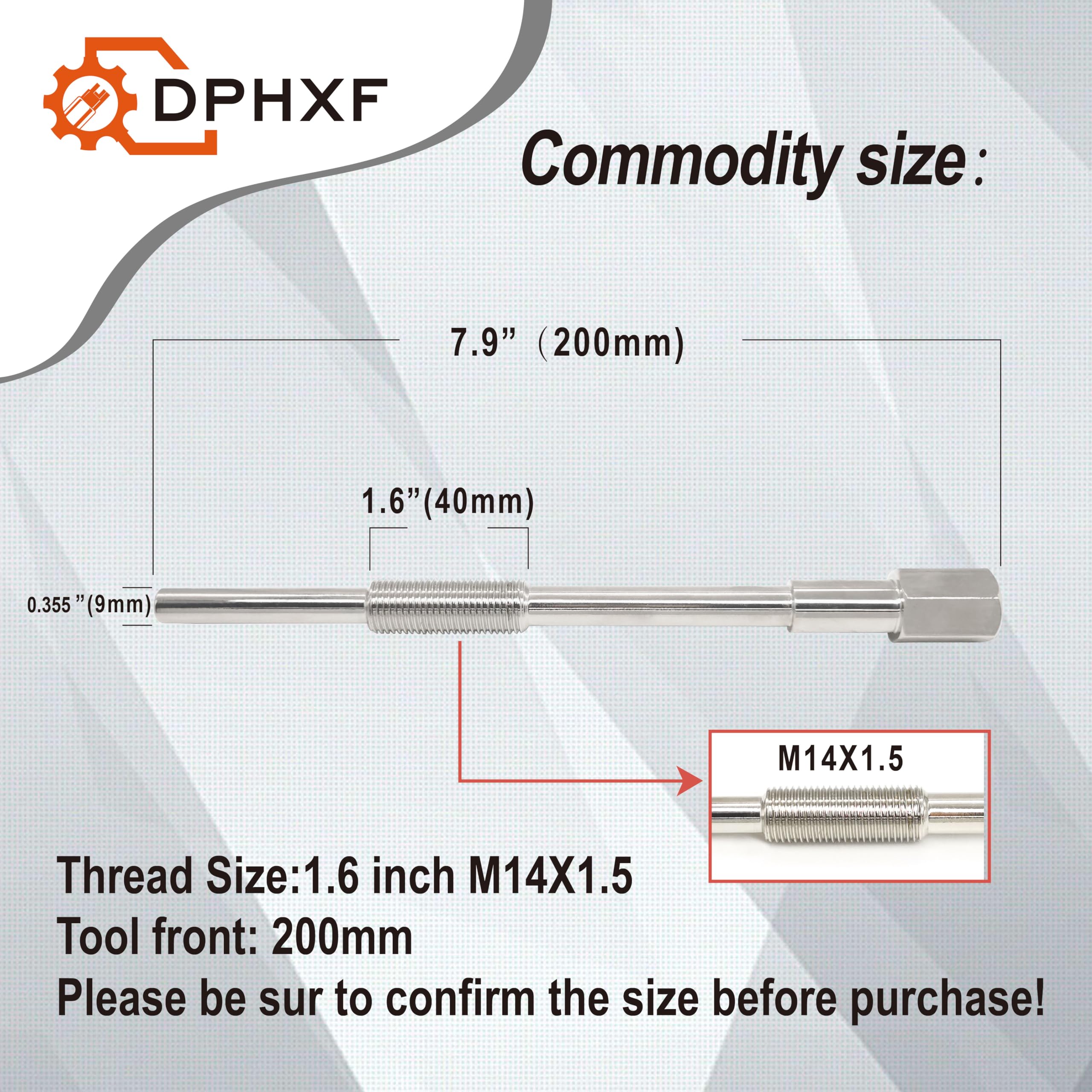 Dphxf Hardened Primary Clutch Puller Tool For Can-Am Commander, Maverick, Outlander, Renegade.