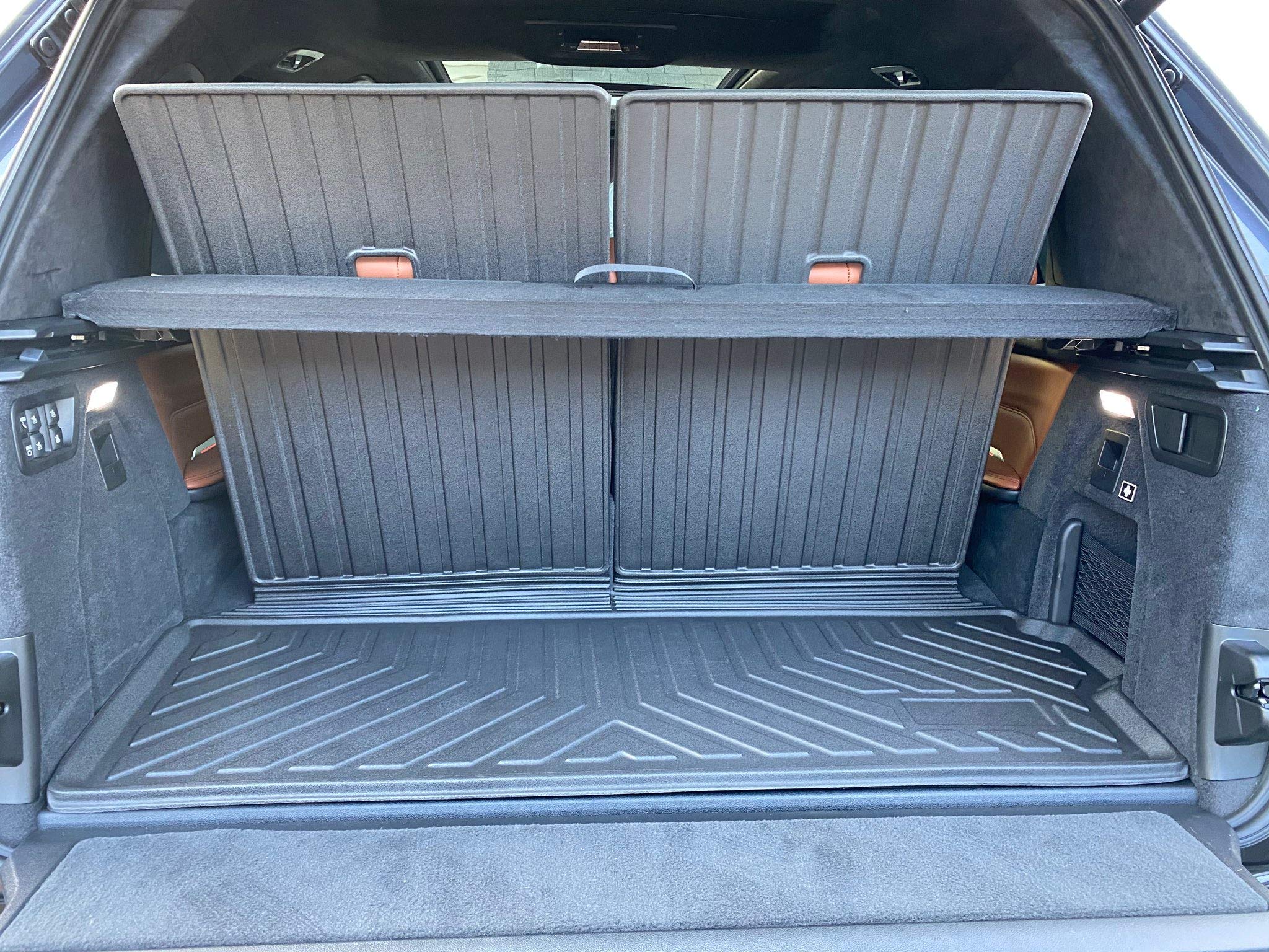 Premium Cargo Liner for BMW X7 2019-2025 - 100% Protection - Custom Fit Car Trunk Mat - Easy-to-Wash & All-Season Black Cargo Ma
