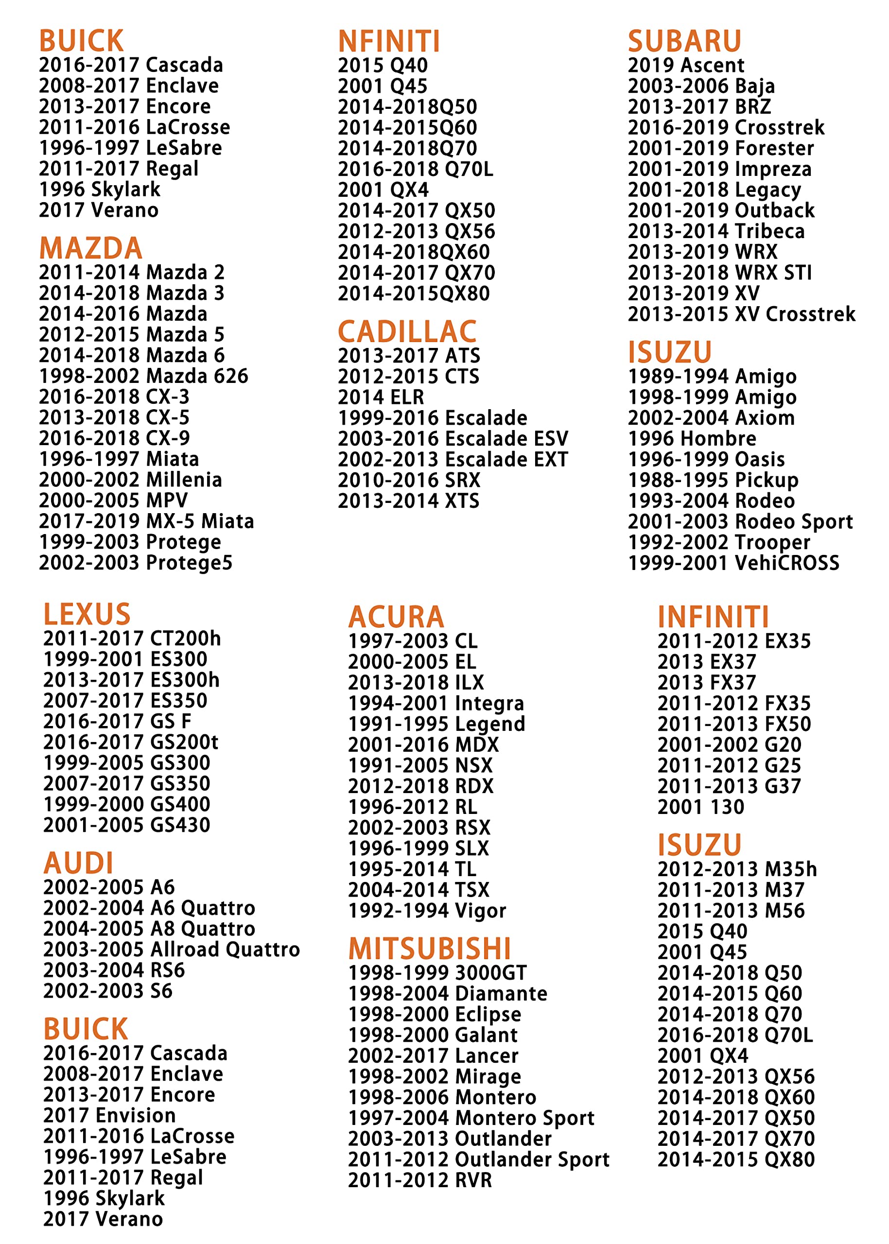 Fokes Locking Gas Cap, Lock Fuel Cap Compatible with 4Runner Tacoma Tundra Acura Honda CRV Infiniti Mazda Nissan Buick Cadillac