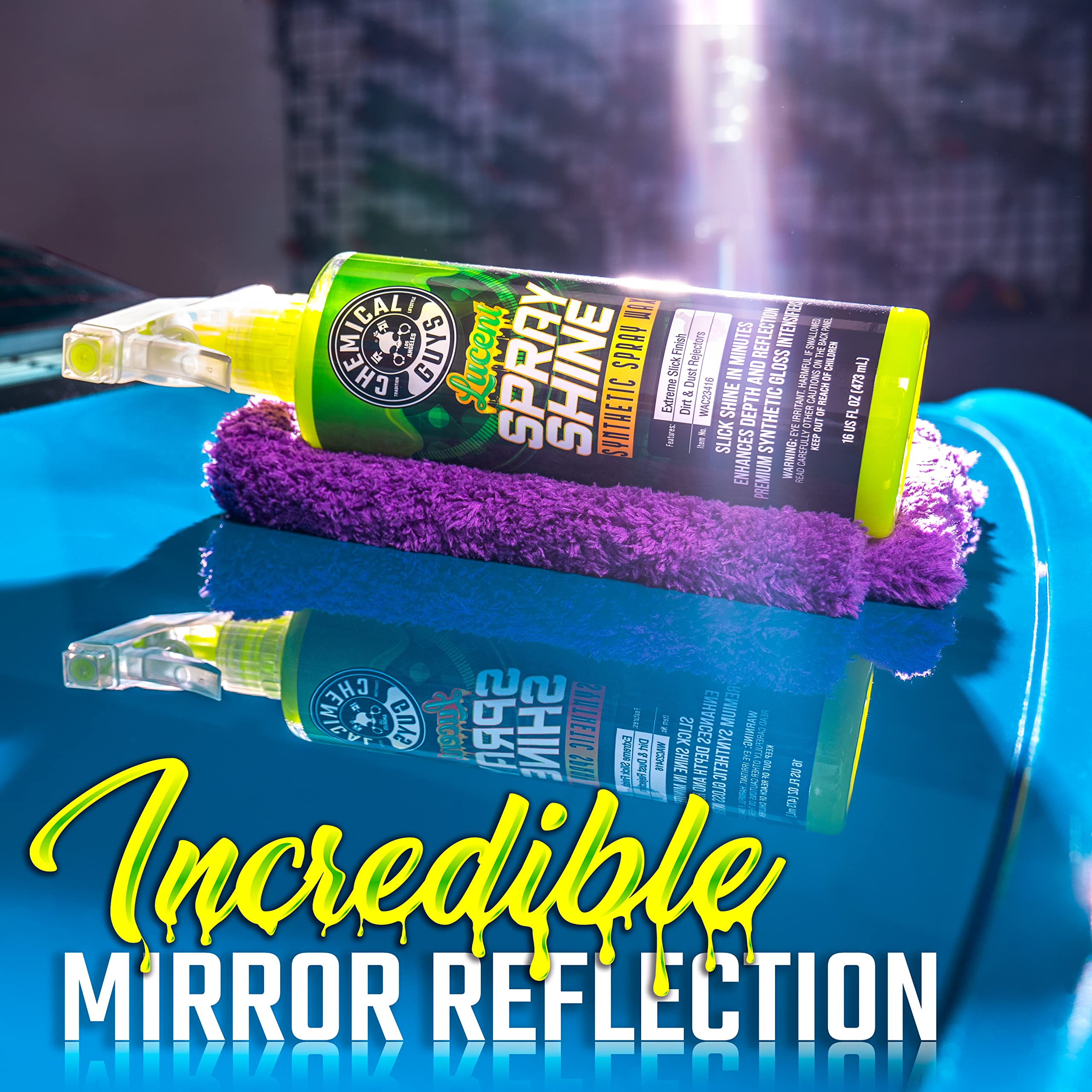 Chemical Guys Lucent Spray Shine Synthetic Spray Wax (16 Oz)