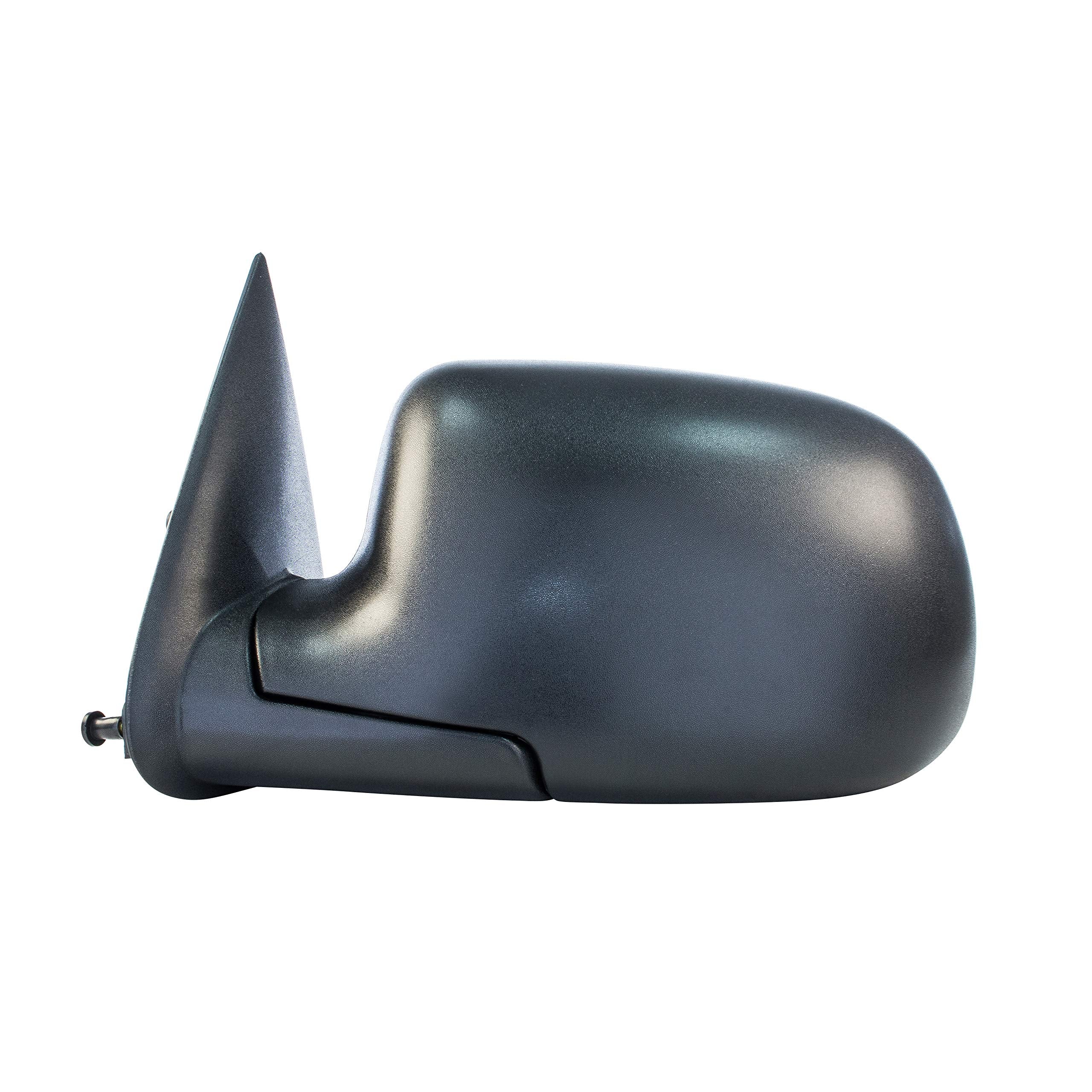 Dependable Direct Driver Side Non-Heated Manual Operated Mirror for Cadillac Escalade Chevy Silverado Suburban HD Tahoe GMC Sier