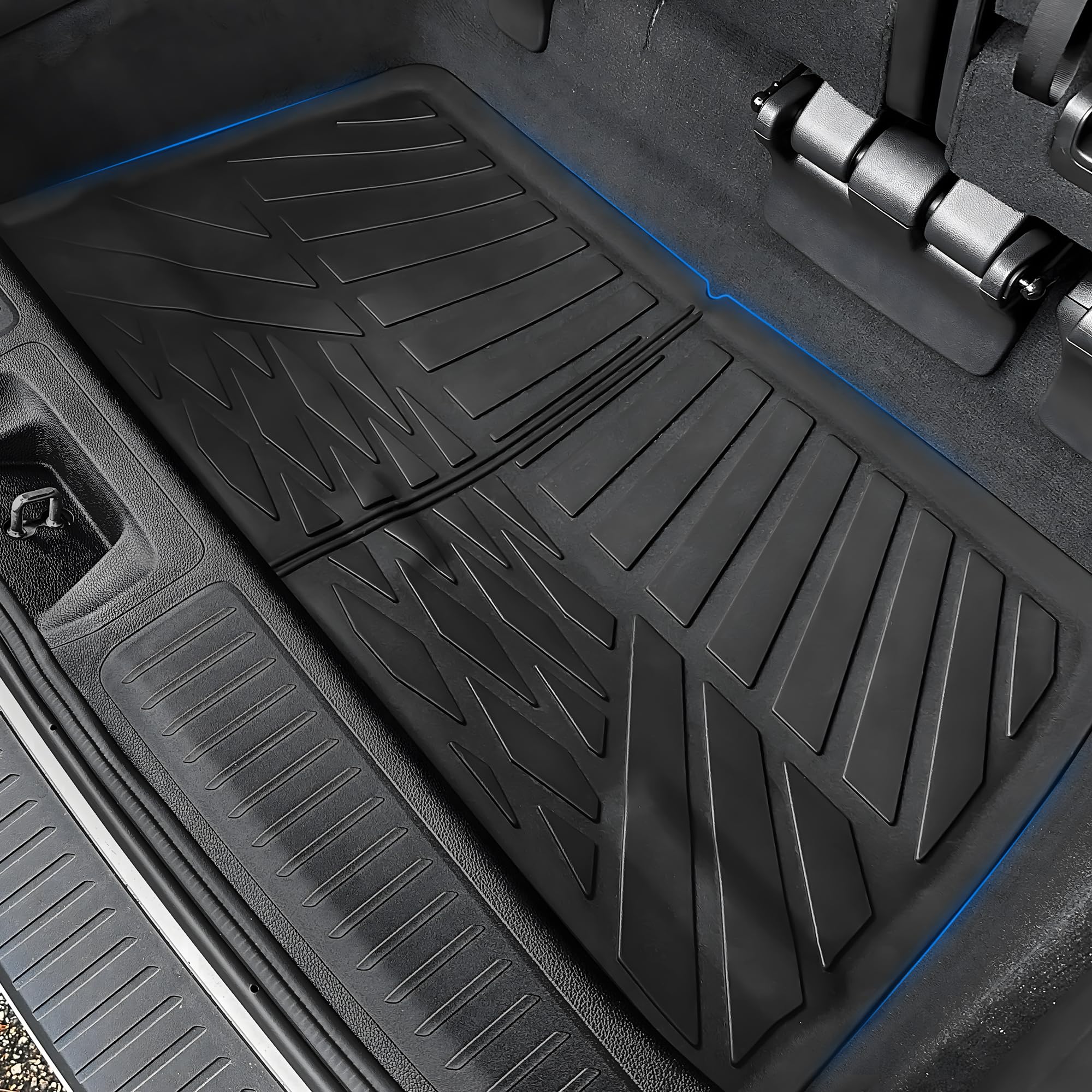 Oedro Upgraded Floor Mats Fit For 2018-2024 2025 Honda Odyssey, All Weather Car Mats Tpe Floor Liner For Odyssey Accessories,1St