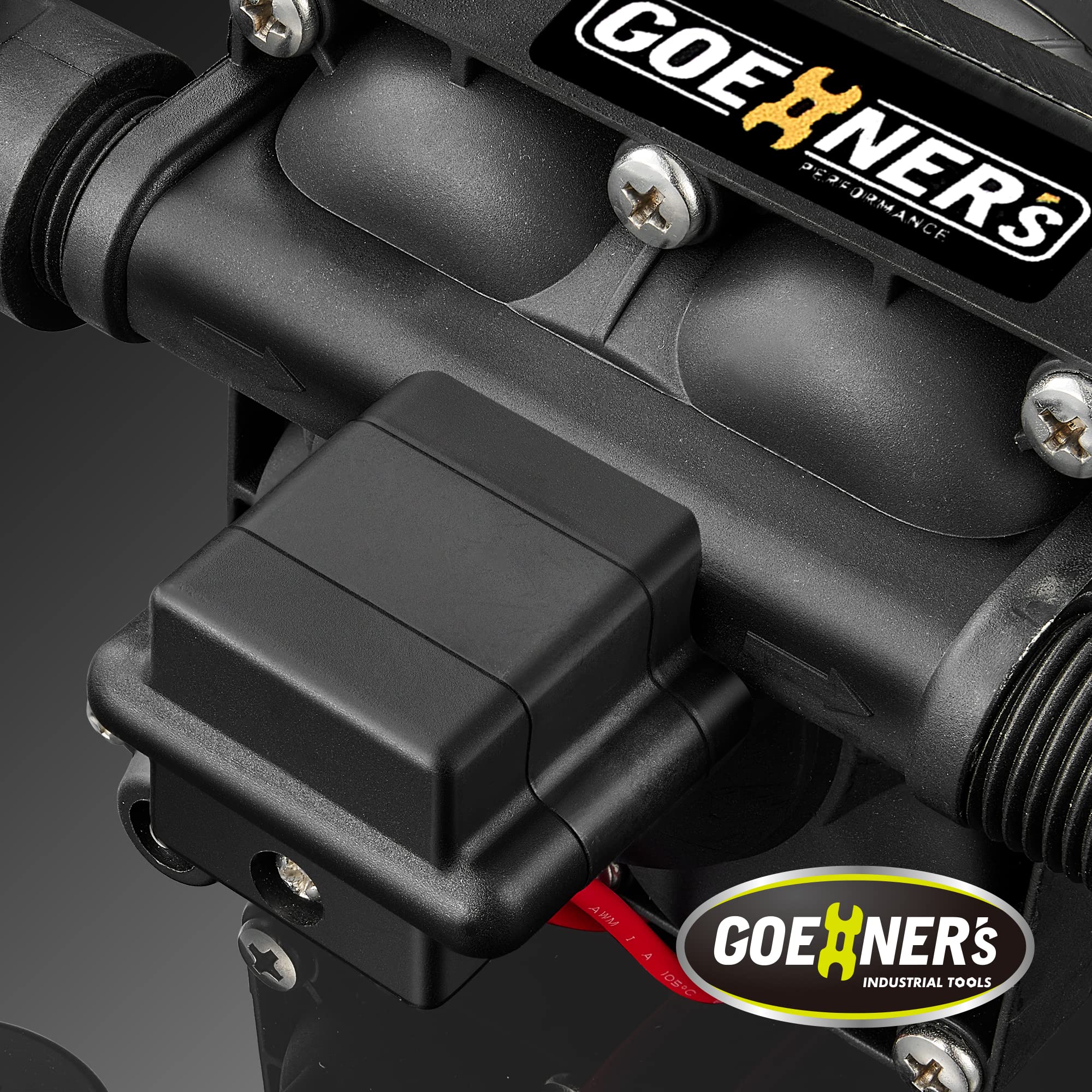 [Upgraded Version] Rv Fresh Water Pump, 12V Dc 6Gpm 70Psi Self-Priming Diaphragm With Pressure Switch And Strainer For Rv, Marin