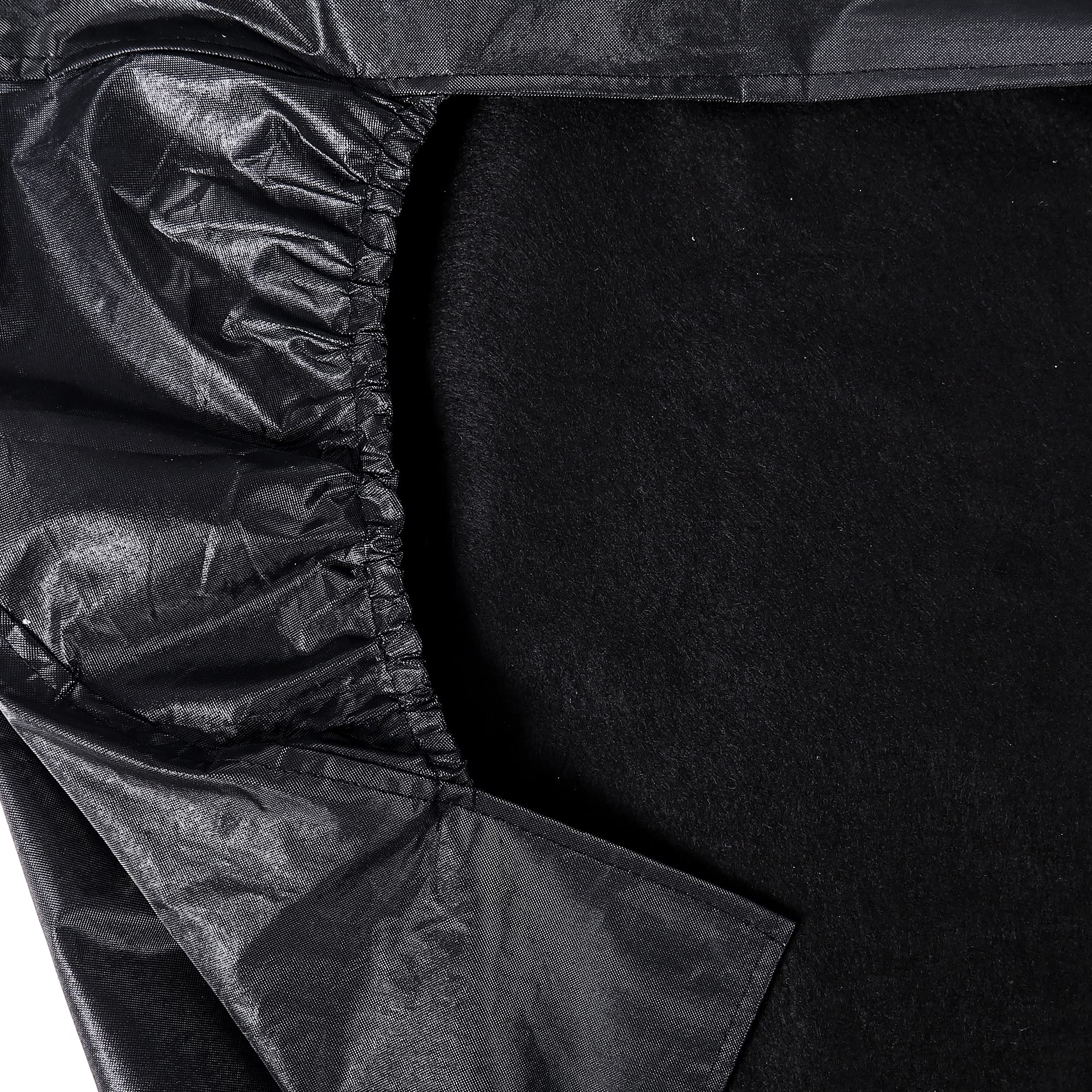 Moonet Tire Covers For Rv Wheel (4 Pack Black), Oxford Waterproof Uv Sun Protectors For Truck Motorhome Boat Trailer Camper Van