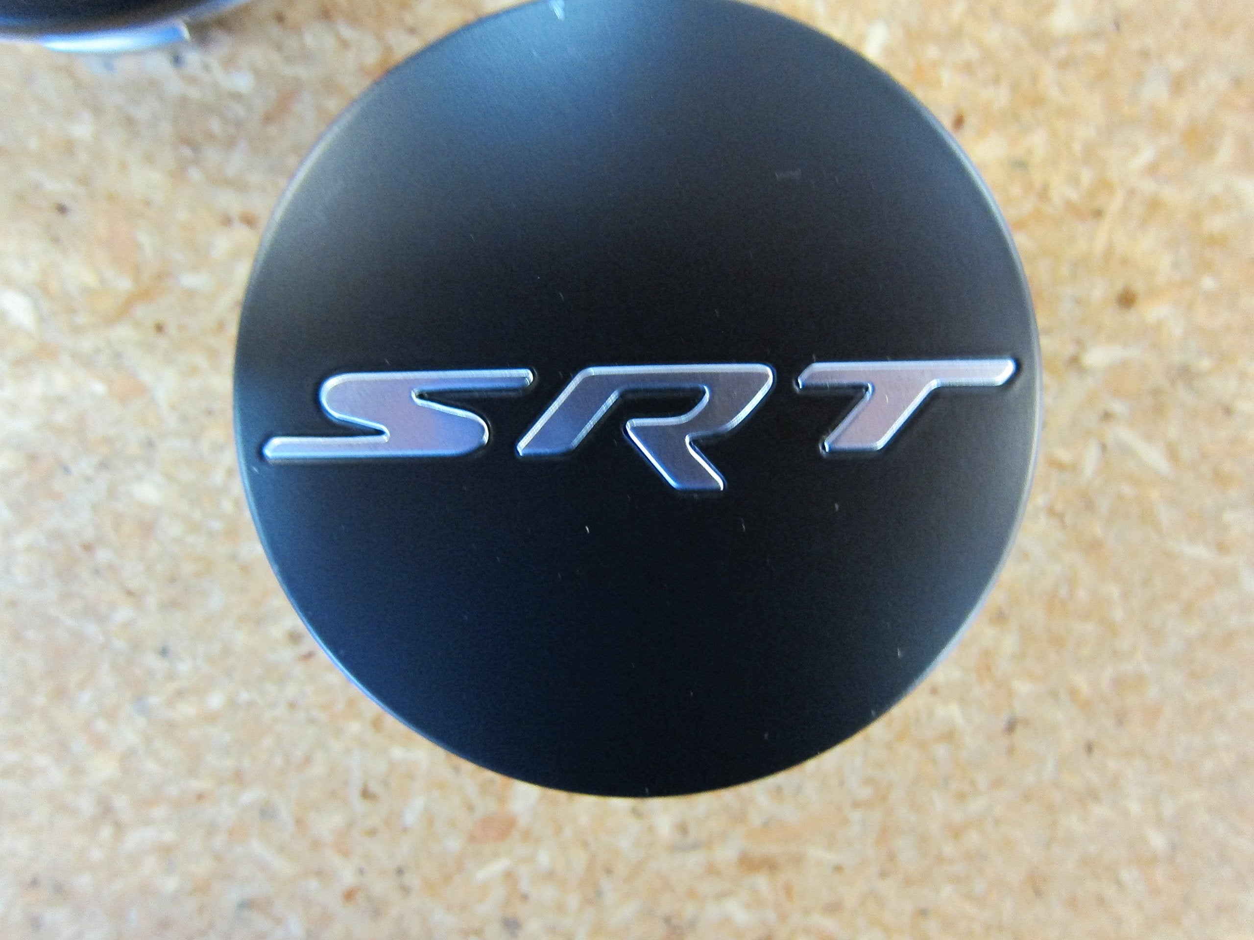 Mopar Dodge Challenger Charger Black Srt Wheel Center Cap Set Of 4 Oem