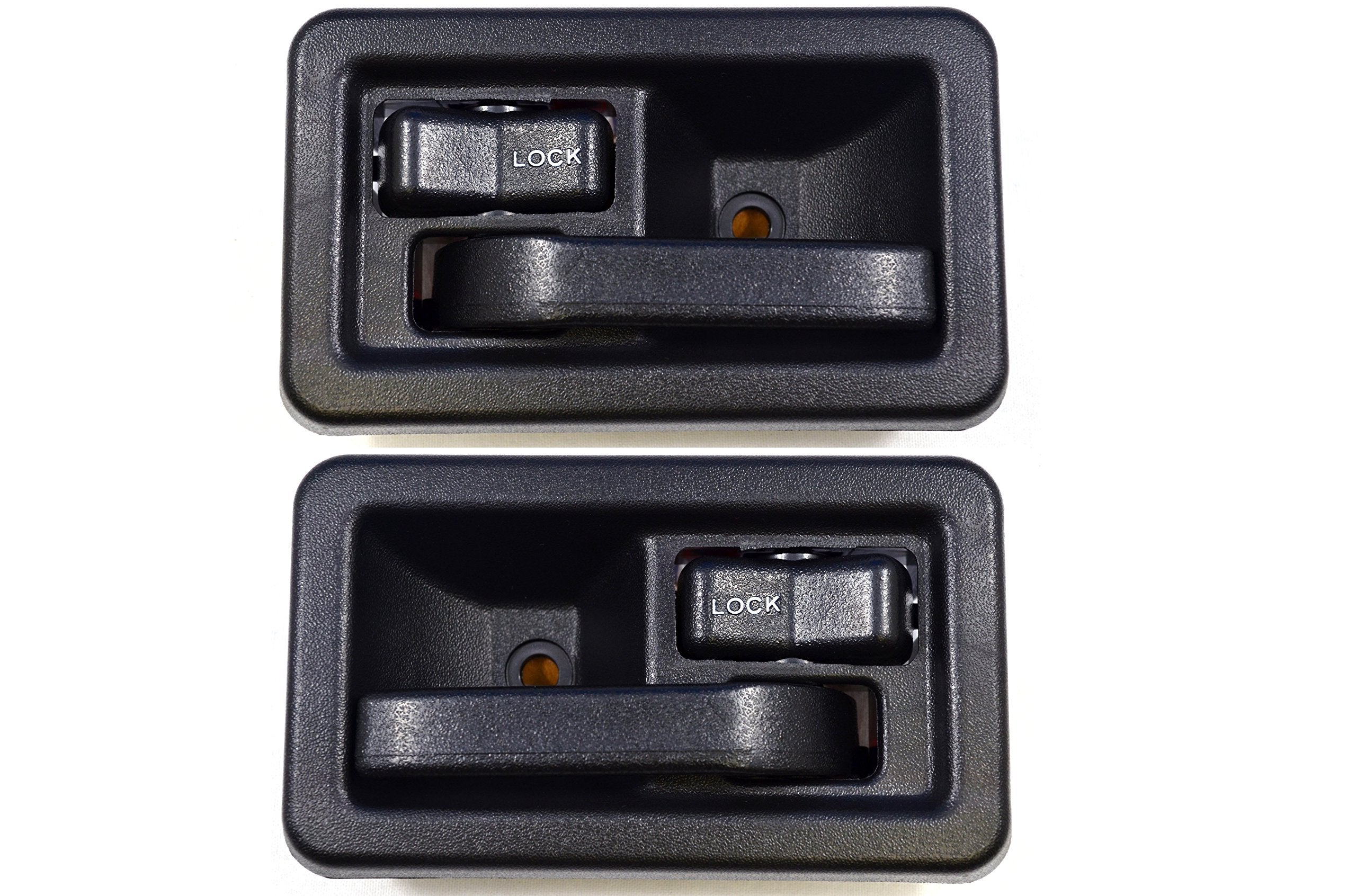 Pt Auto Warehouse Ch-2833A-Dp - Inside Interior Inner Door Handle, Black - Left/Right Pair