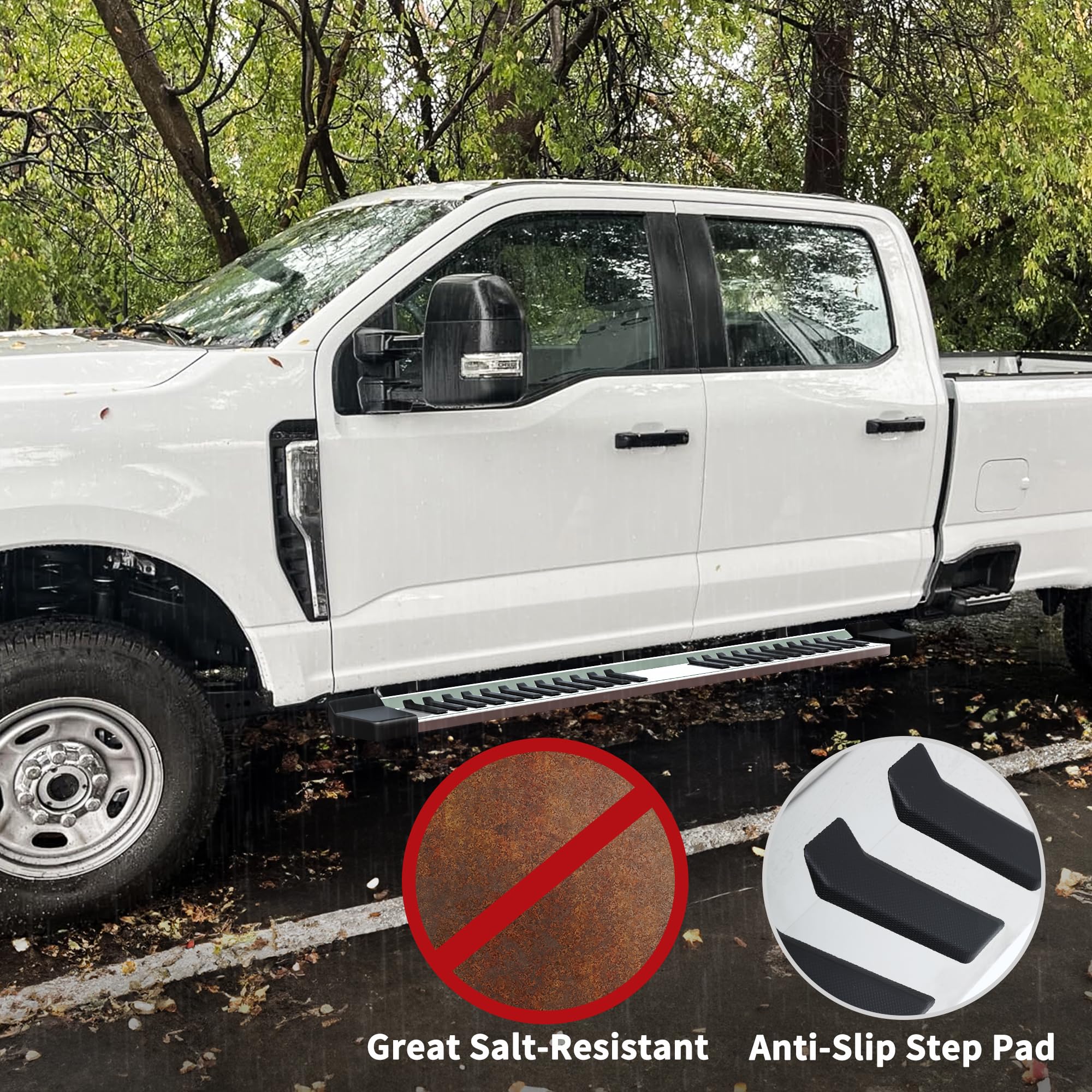 Yitamotor 6 Inches Running Boards Compatible With 2019-2025 Ram 1500 New Body Crew Cab Side Steps Stainless Steel Nerf Bars