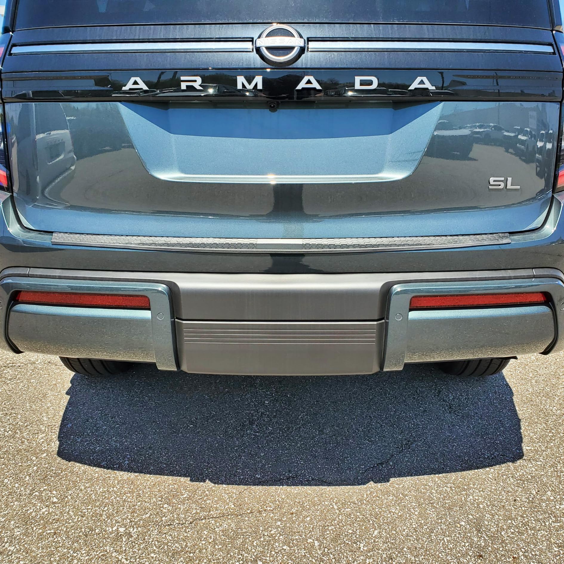 Dawn Enterprises RBP-017 Rear Bumper Protector for Armada (2025-2026) - Black